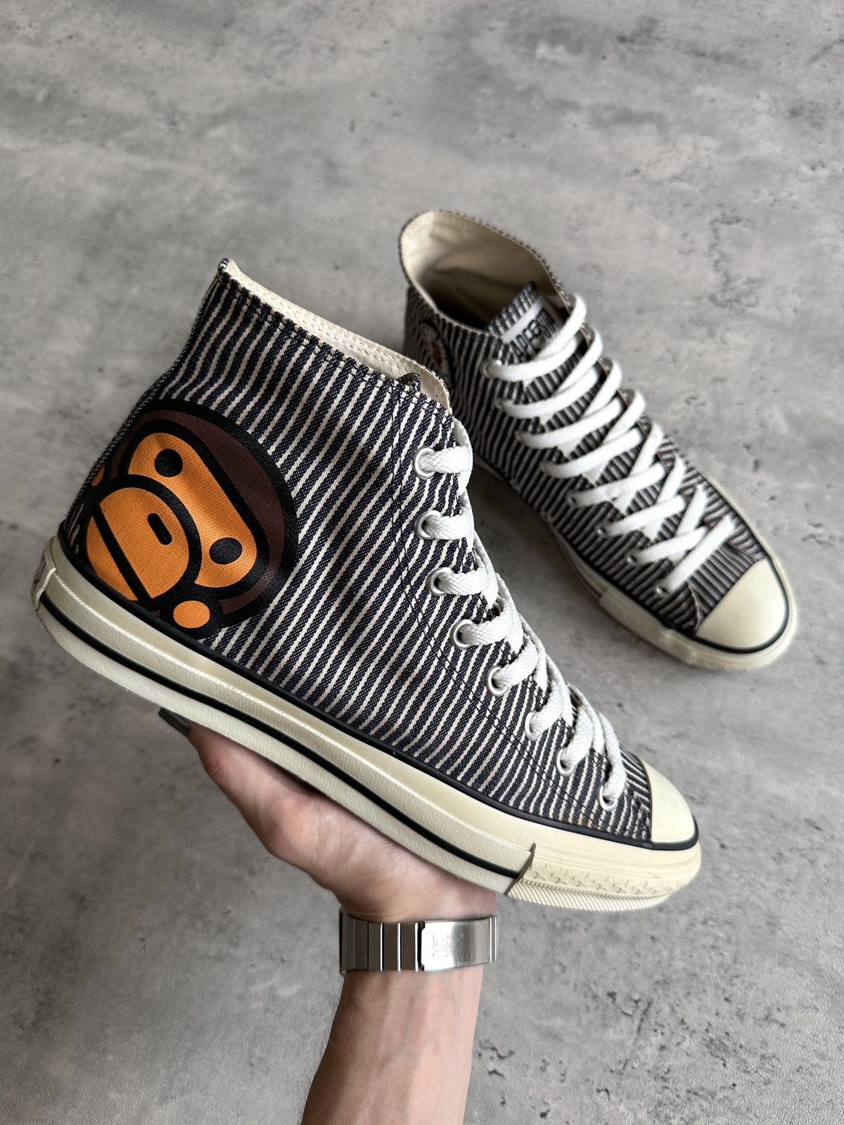 Bape NIGO ERA | BABY MILO HICKORY APE STA HIGH 2000s Size US 9.5 / EU 42-43 - 1 Thumbnail
