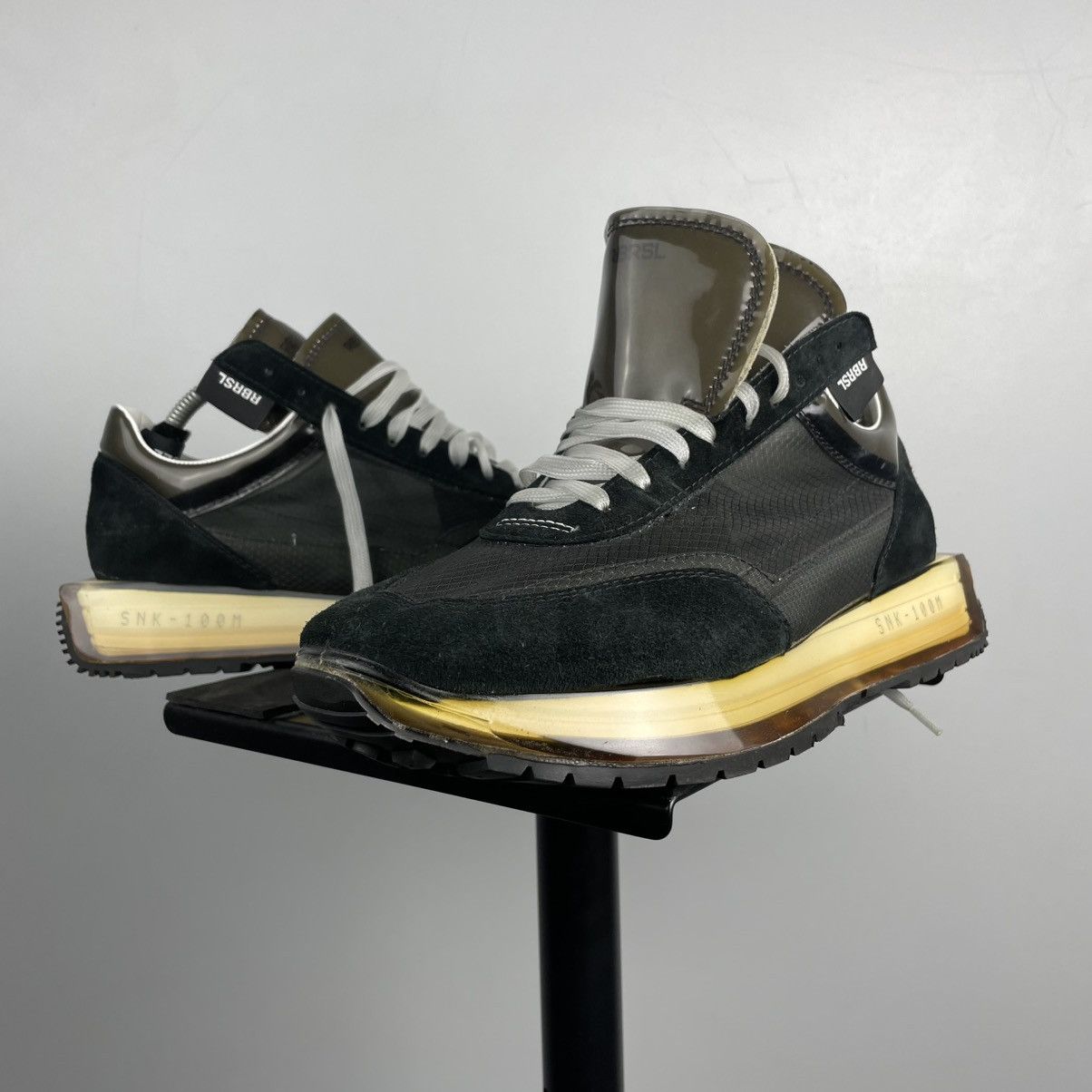 RBRSL RBRSL (Rubber Soul) SNK-100M Transparent Sole Sneakers 41 Size US 8.5 / EU 41-42 - 1 Thumbnail