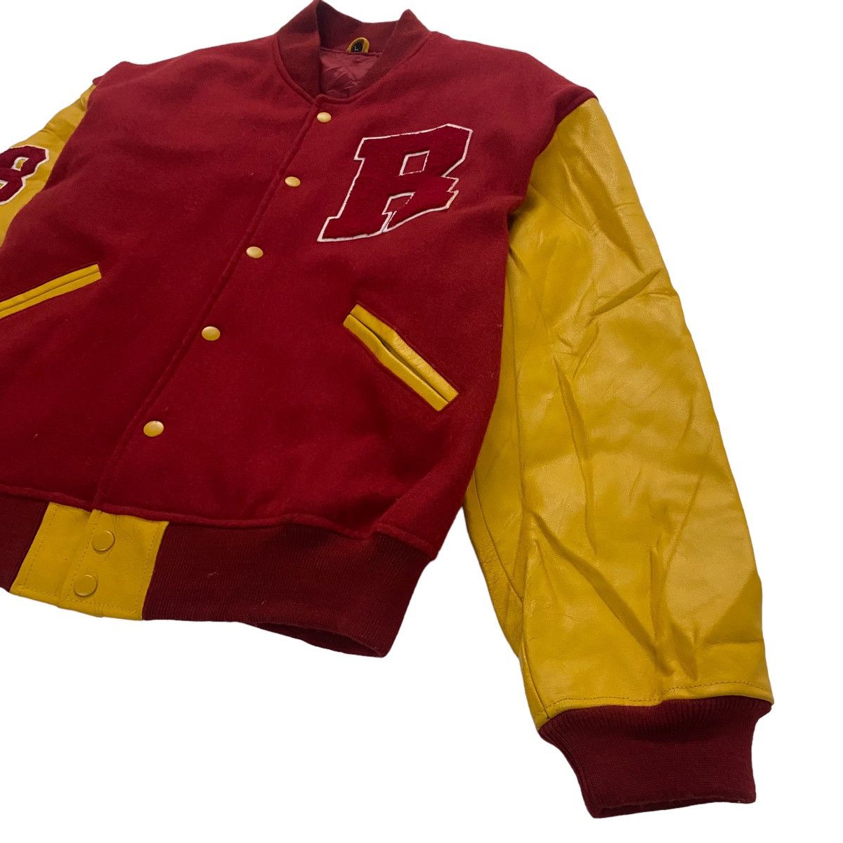 Japanese Brand × Vintage ✨Vintage Ryoko Hirosup Original wool varsity jacket Size US L / EU 52-54 / 3 - 4 Thumbnail