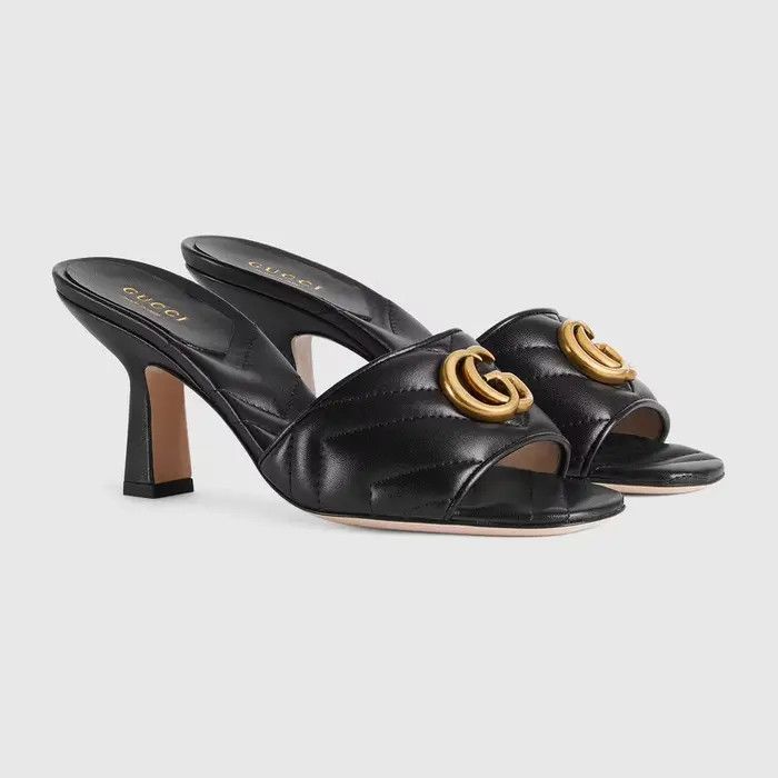 oc11z1025 Nappa Leather Sandals in Nero