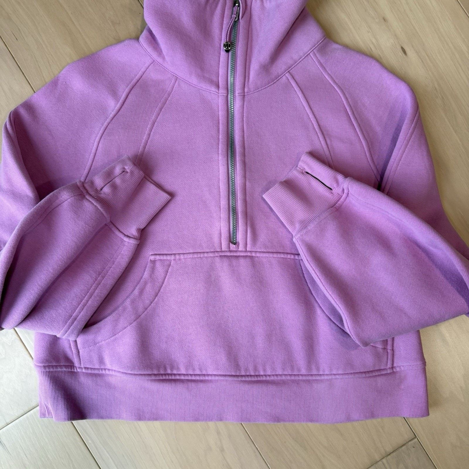 Lululemon Lululemon Scuba Quilted Half Zip Hoodie XS/S Purple Funnel Size XS / US 0-2 / IT 36-38 - 5 Thumbnail