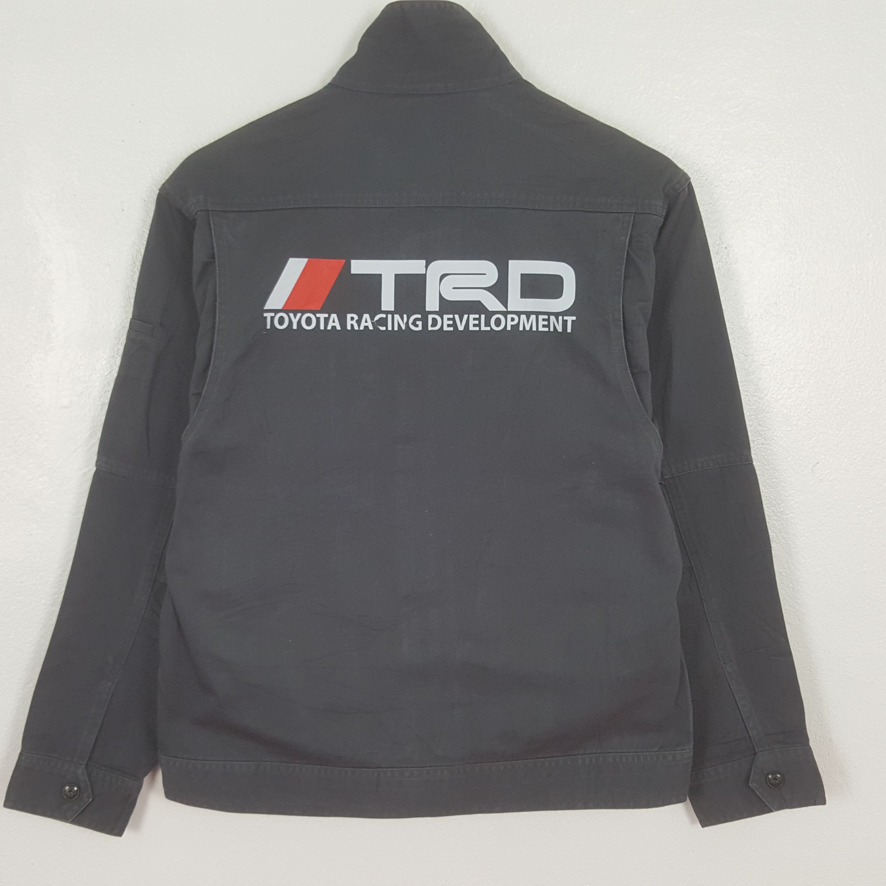 Japanese Brand Vintage Toyota Racing TRD Custom Worker Jacket Size US M / EU 48-50 / 2 - 1 Thumbnail