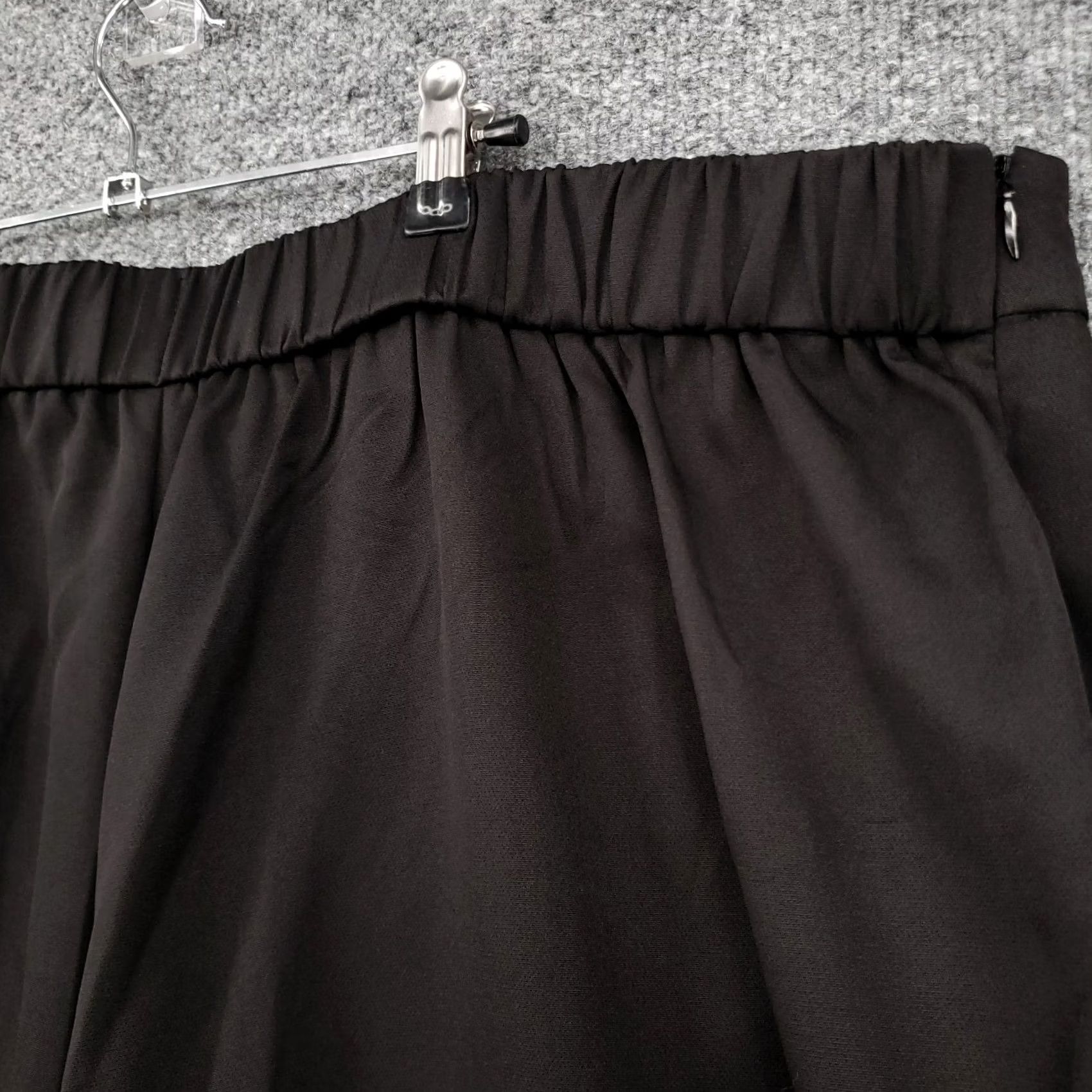 Shein Shein Curve Pants Womens 4XL Plus Black Cropped High Rise Tapered Pleated Size 40" / US 18 - 6 Thumbnail