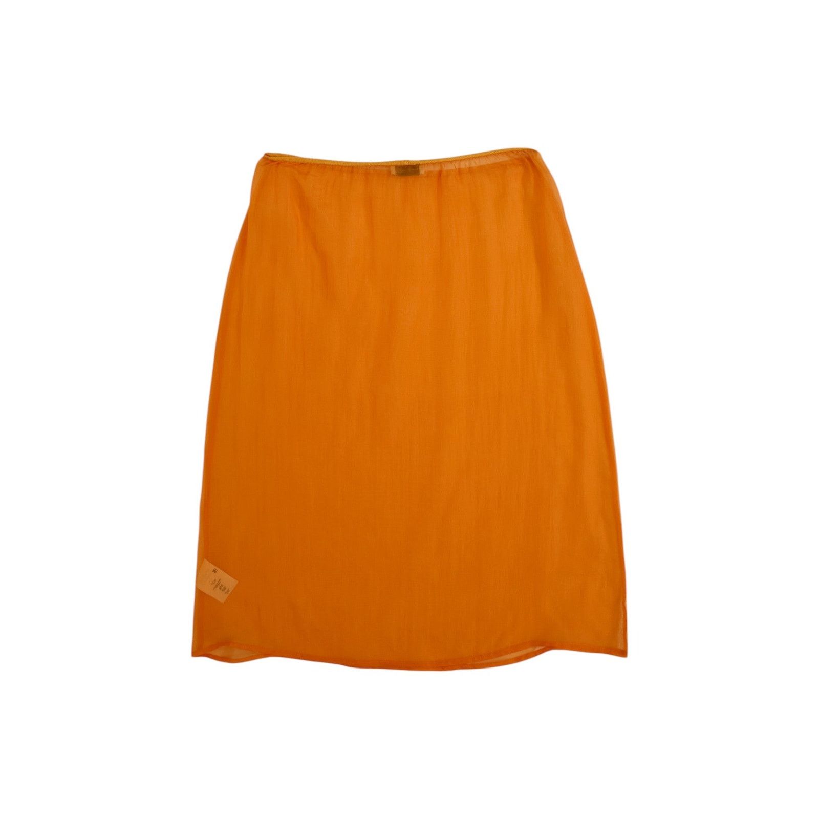 Dries Van Noten Orange Skirt Size 26" / US 2 / IT 38 - 2 Thumbnail
