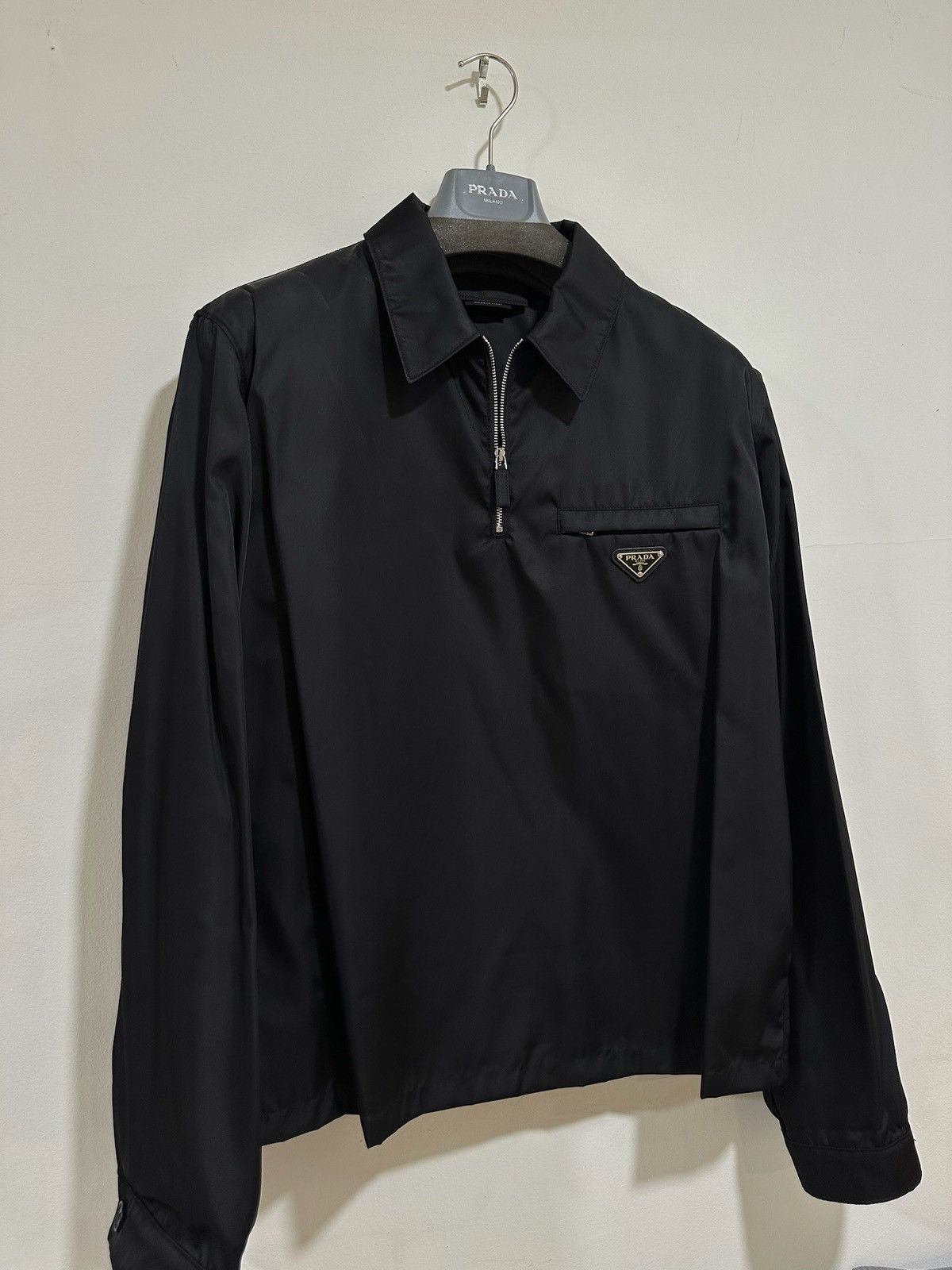 Prada RARE Prada 1/4 Zip Windbreaker Size US L / EU 52-54 / 3 - 4 Thumbnail