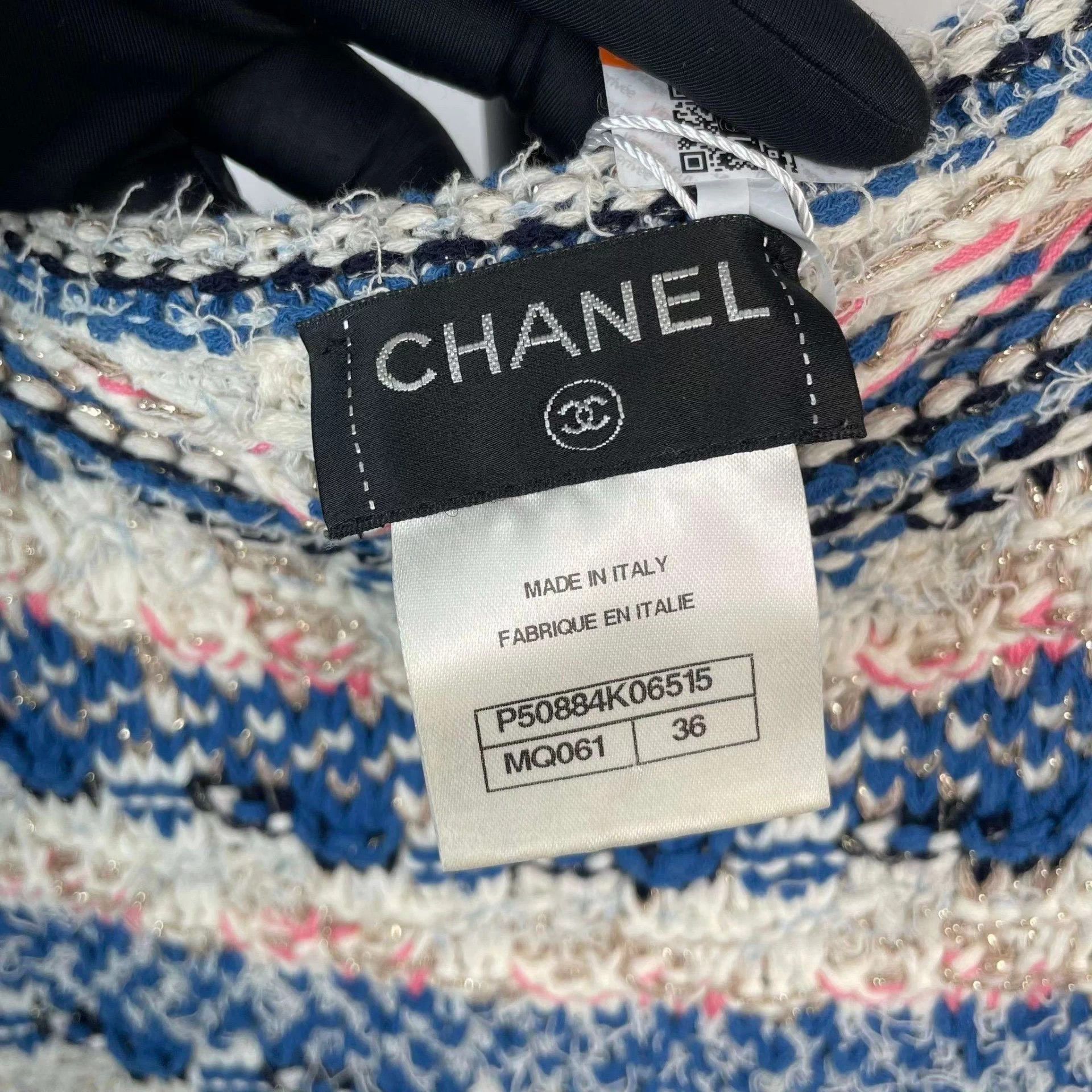 Chanel Chanel color stripe knit dress 36 Size XS / US 0-2 / IT 36-38 - 3 Thumbnail