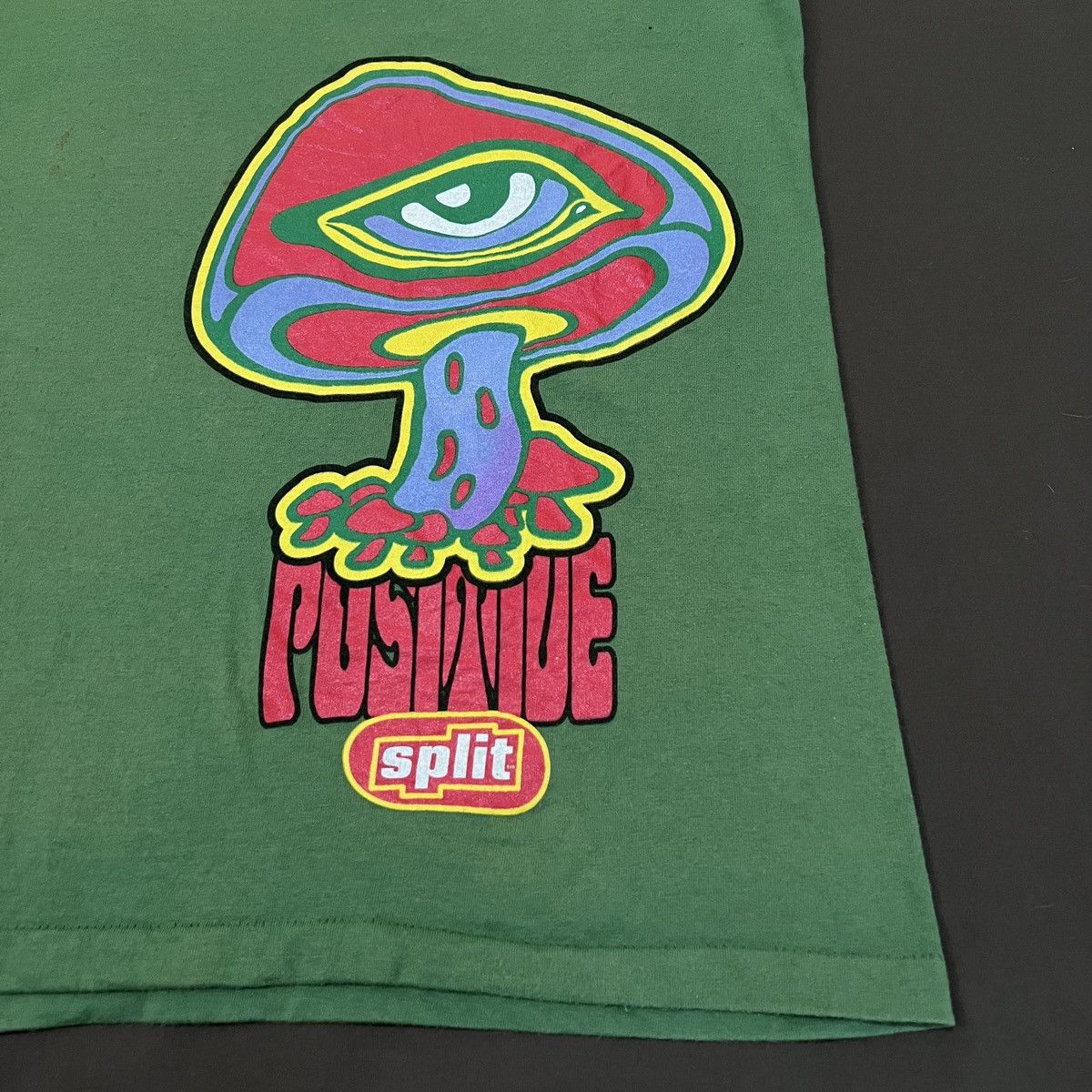 Split × Vintage Vintage 90s Split Skateboard Graphic Tee XL Size US XL / EU 56 / 4 - 2 Thumbnail