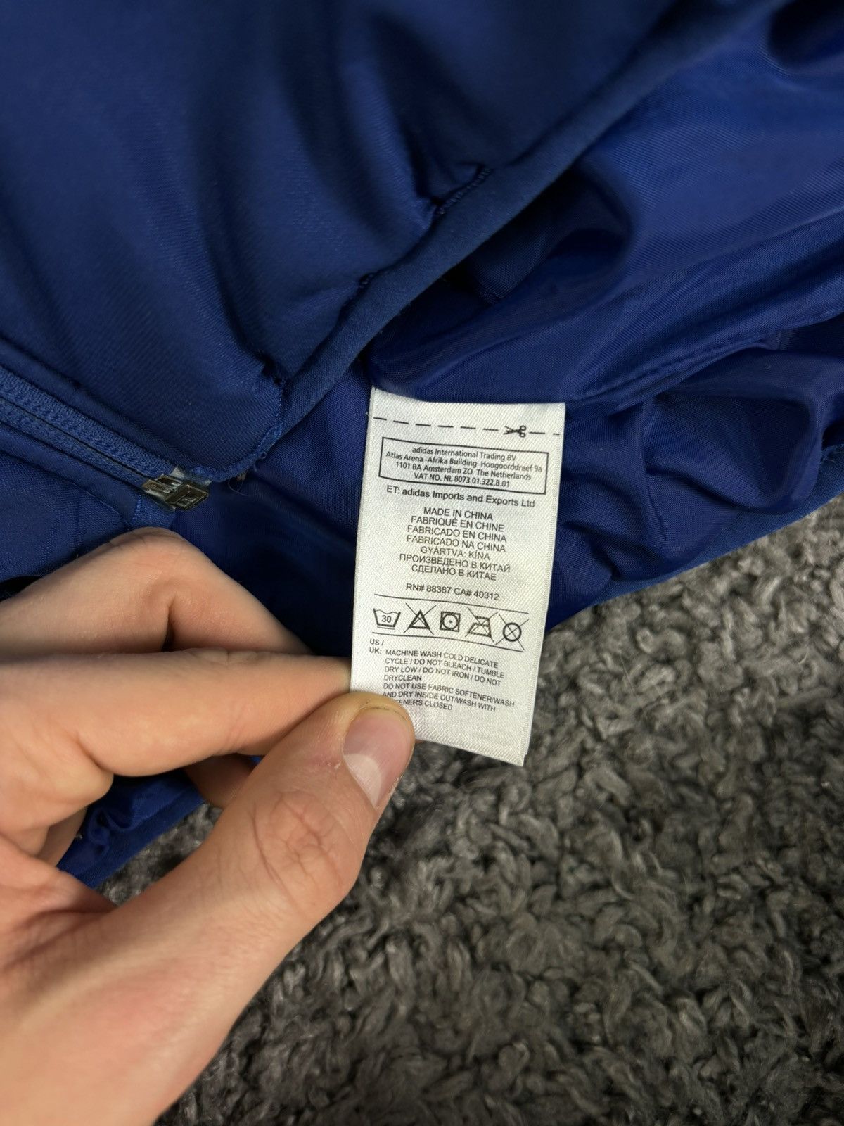 Adidas × Chelsea Soccer × Vintage ADIDAS Chelsea FC Puffer Down Jacket Football Vintage Size US M / EU 48-50 / 2 - 8 Thumbnail