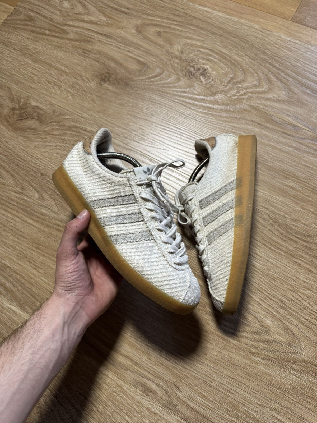 adidas gazelle silver green womens Adidas Gazelle Indoor 'Green Hemp' x Sean Wotherspoon