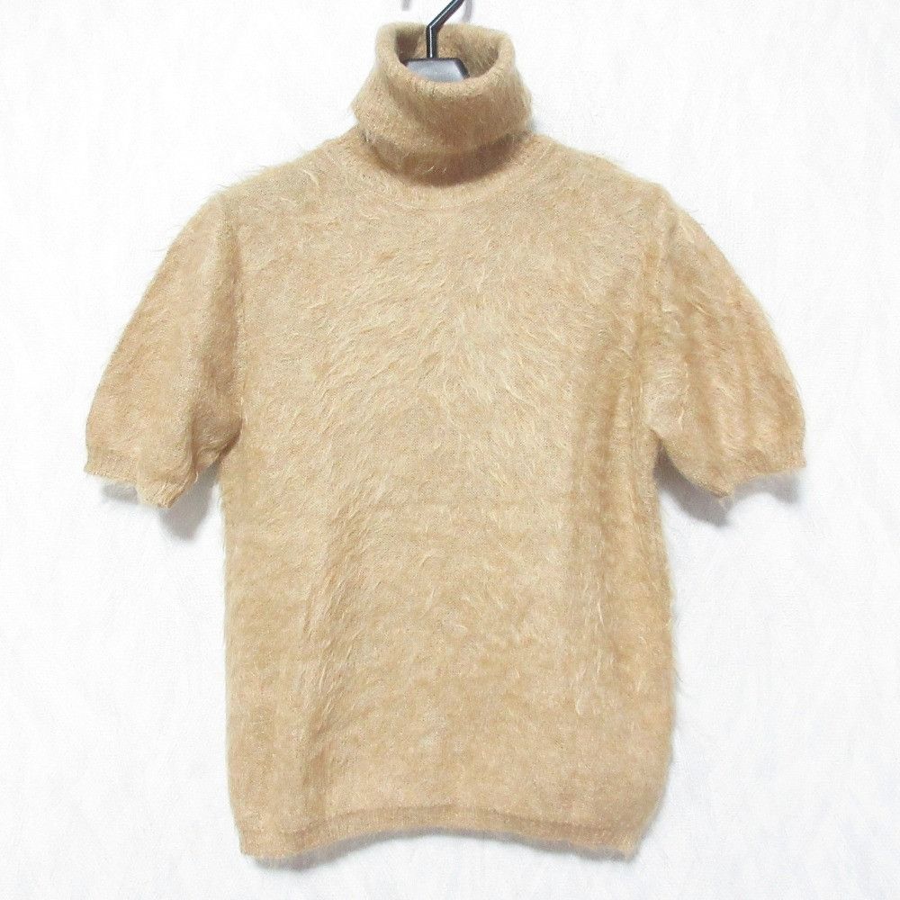 Celine Celine Celine Mohair Short Sleeve Turtleneck Sweater Textile Tops DUTY FREE for USA Size ONE SIZE - 1 Thumbnail