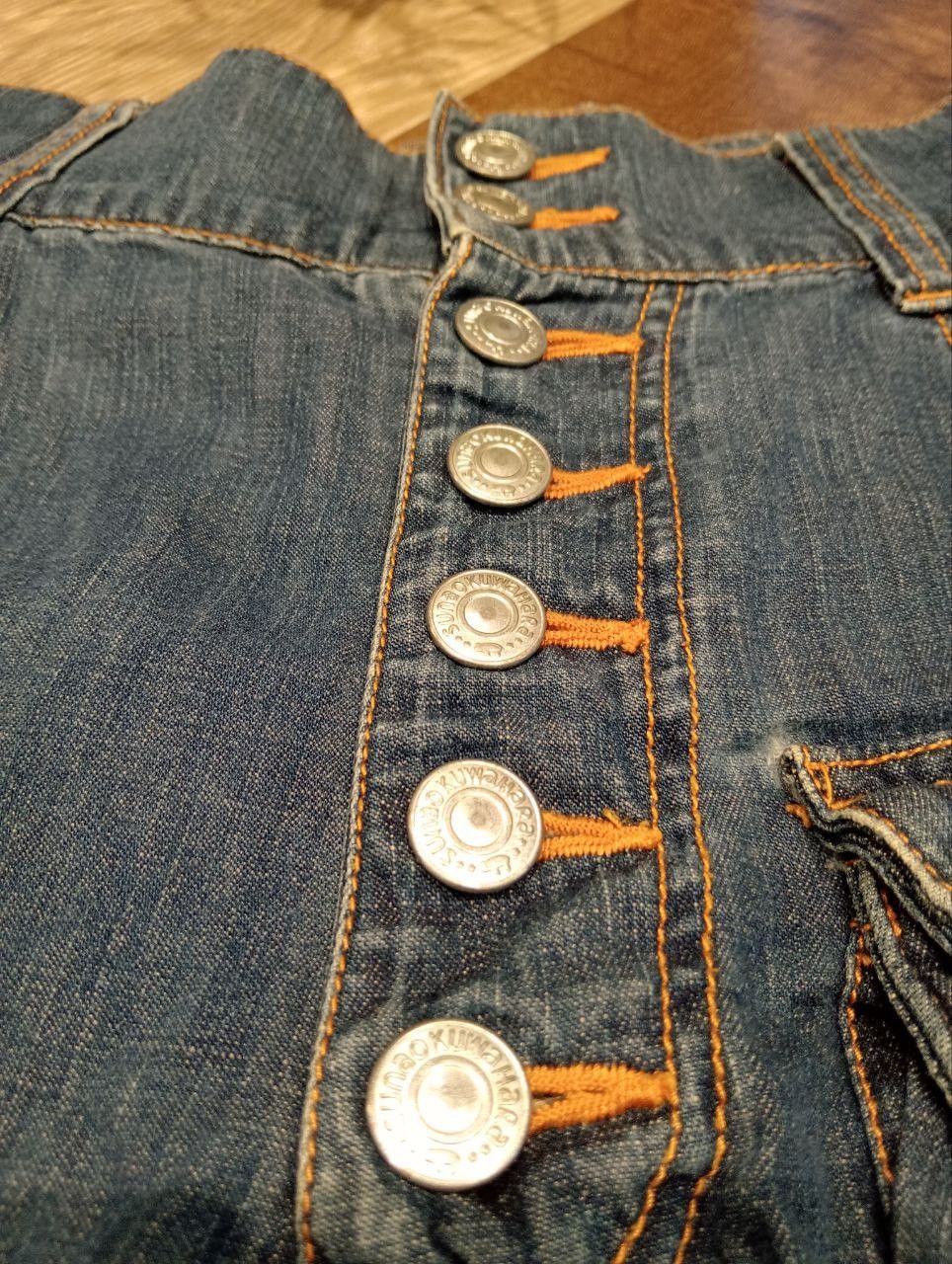 Issey Miyake VINTAGE SUNAOKUWAHARA ISSEY MIYAKE BUTTON SHORTPANTS Size US 33 - 5 Thumbnail