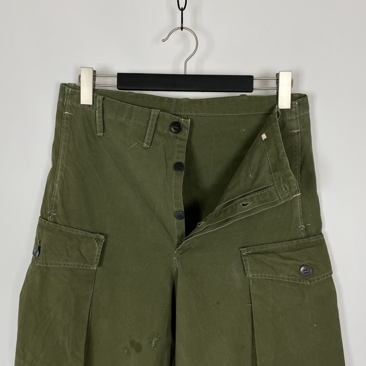 Vintage 1950s Vintage Military Double Pocket Jacket Austria Size US M / EU 48-50 / 2 - 19 Thumbnail