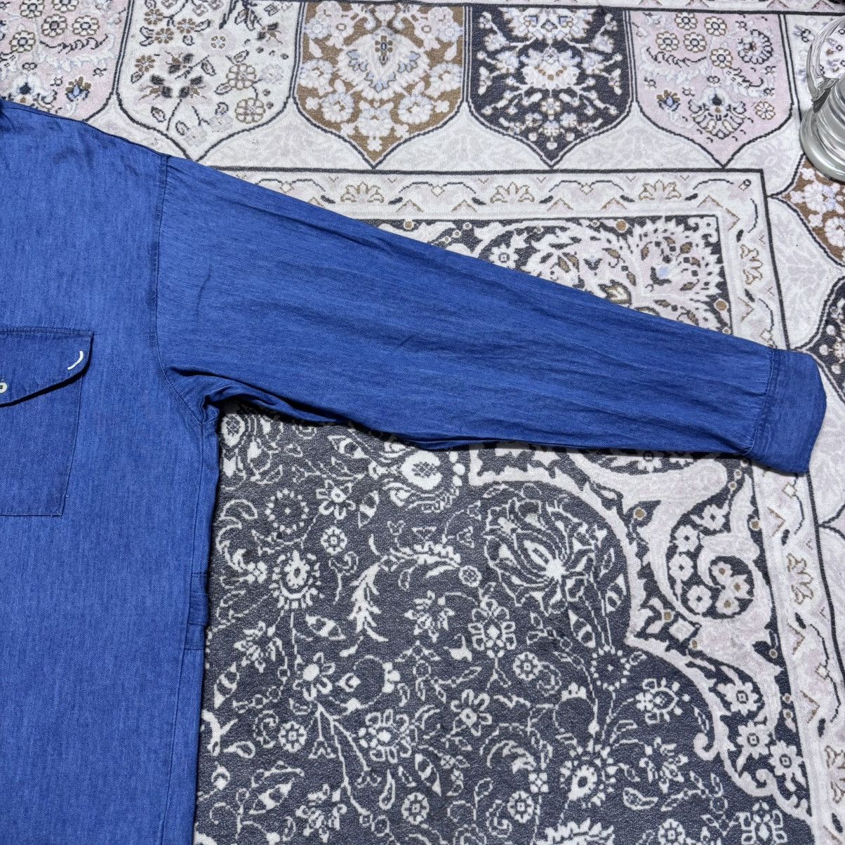 Boneville Vintage 80s Boneville Denim Shirt Oversized Mossimo Osti Size US L / EU 52-54 / 3 - 9 Thumbnail