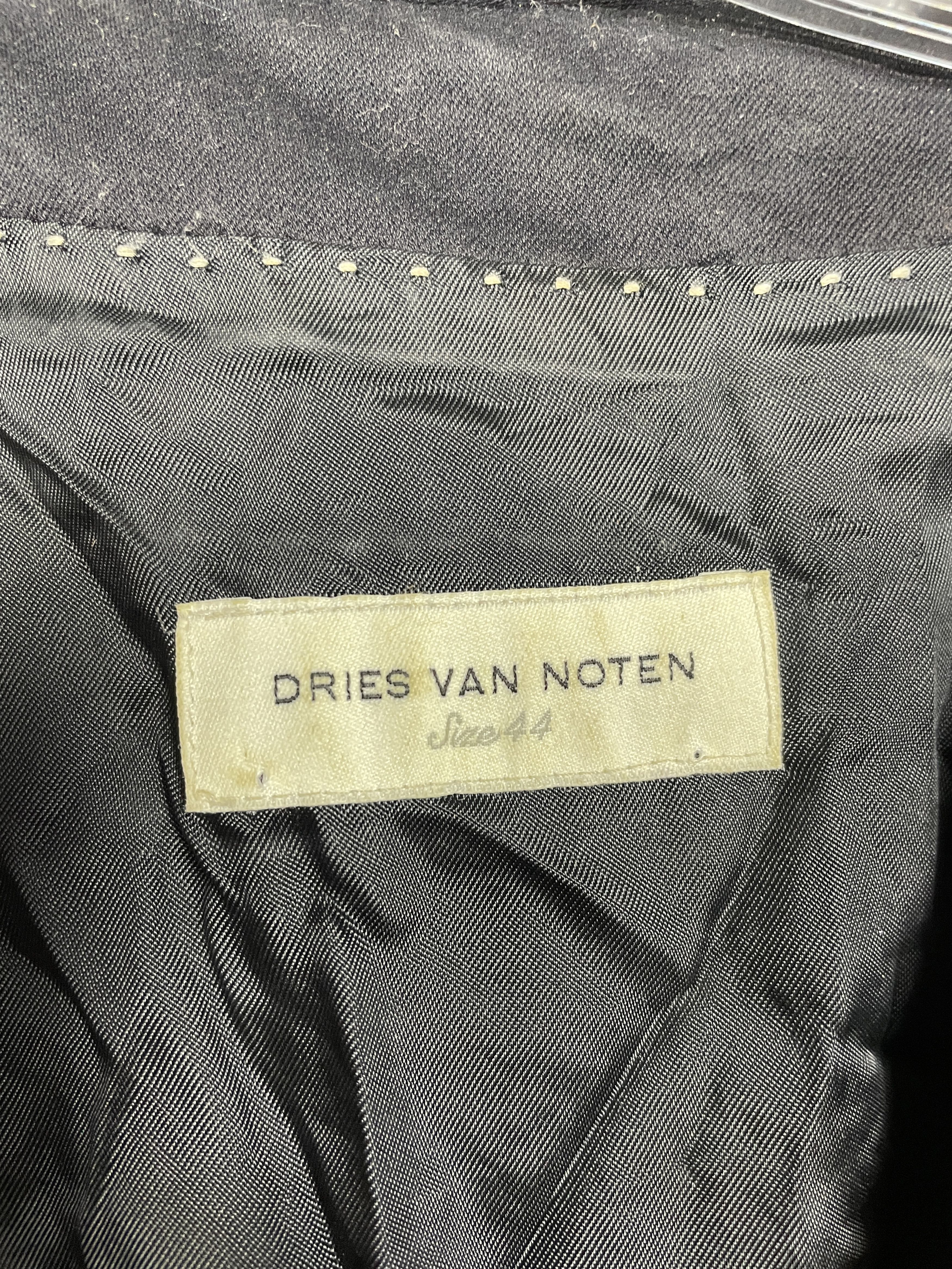 Dries Van Noten Dries Van Noten Brown Wool Coat rabbit fur Size M / US 6-8 / IT 42-44 - 2 Thumbnail