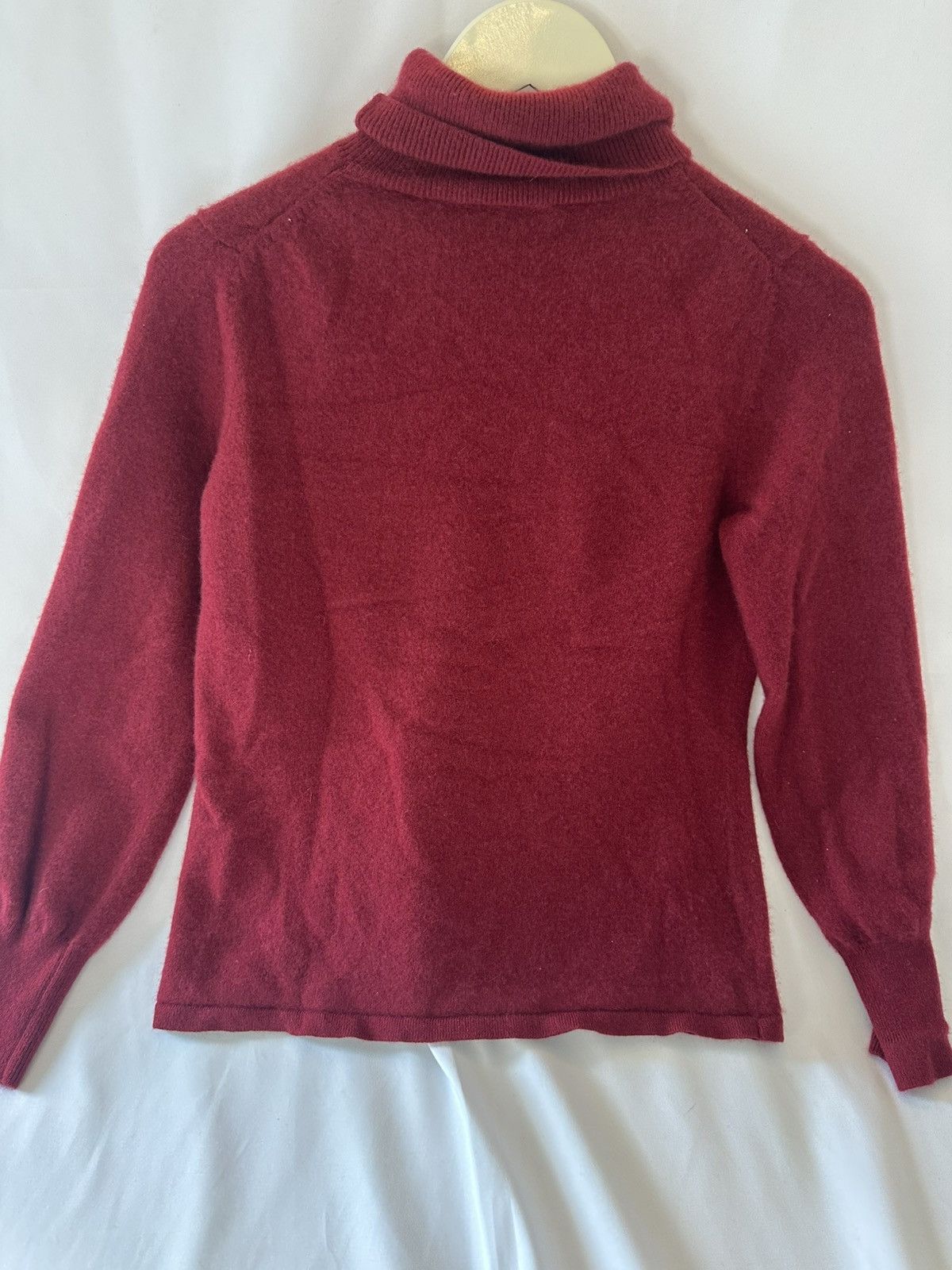 Ann Taylor Ann Taylor Womens Pure Cashmere Turtleneck Long Sleeve Size L / US 10 / IT 46 - 3 Thumbnail
