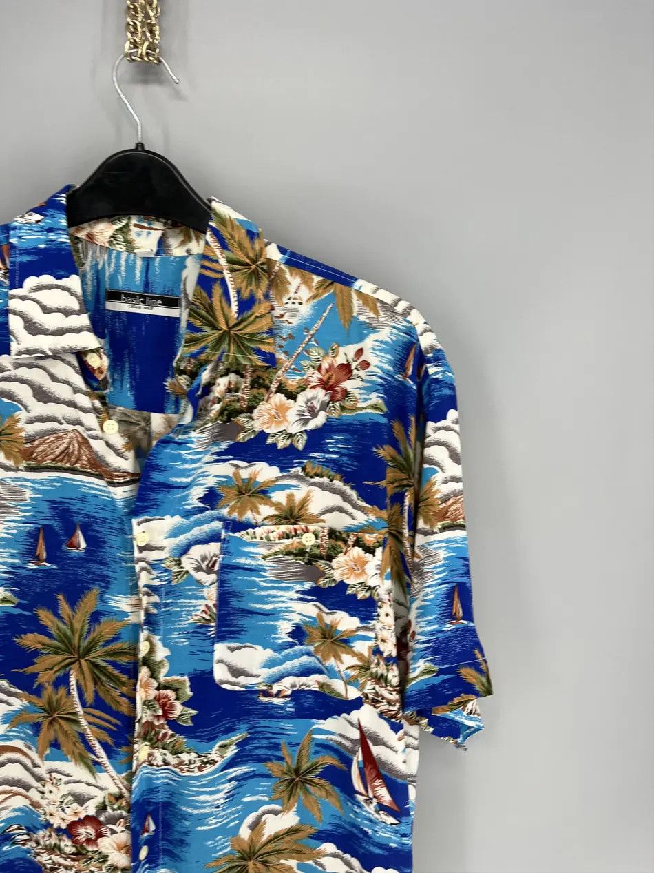 Vintage Vintage Y2K Art Streetwear Hawaiian Travis Scott style Size US XL / EU 56 / 4 - 5 Thumbnail