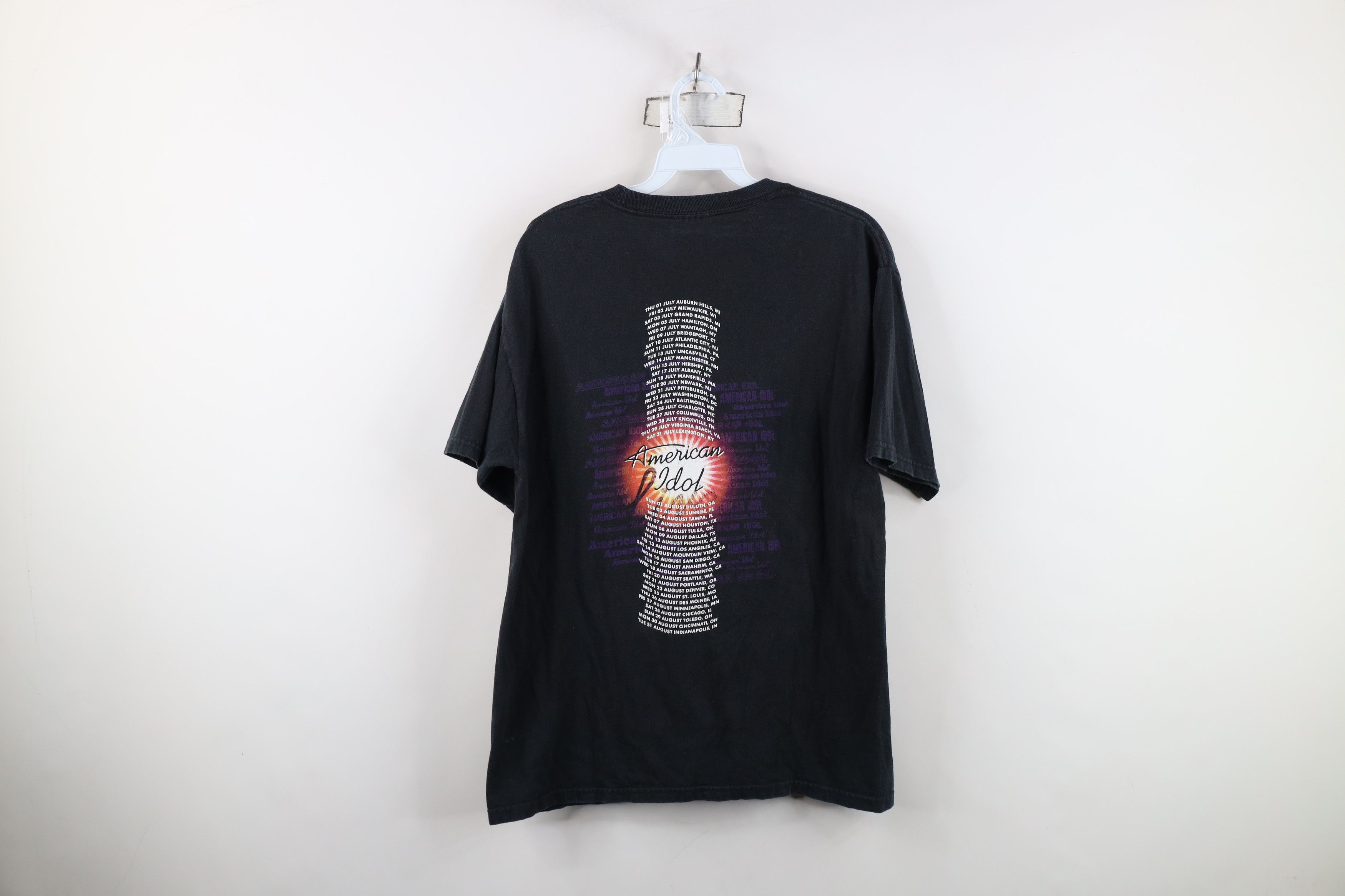 Vintage Vintage Y2K 2010 Idol Live Tour Short Sleeve T-Shirt Size M / US 6-8 / IT 42-44 - 12 Thumbnail