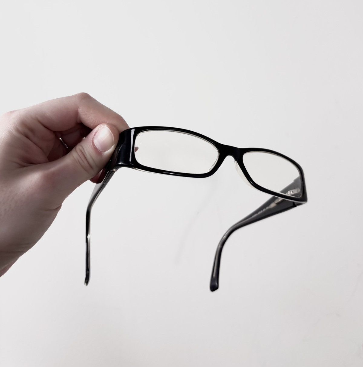 Moschino Moschino Eyeglasses Frame Rectangle Black M3733-V Size ONE SIZE - 2 Thumbnail