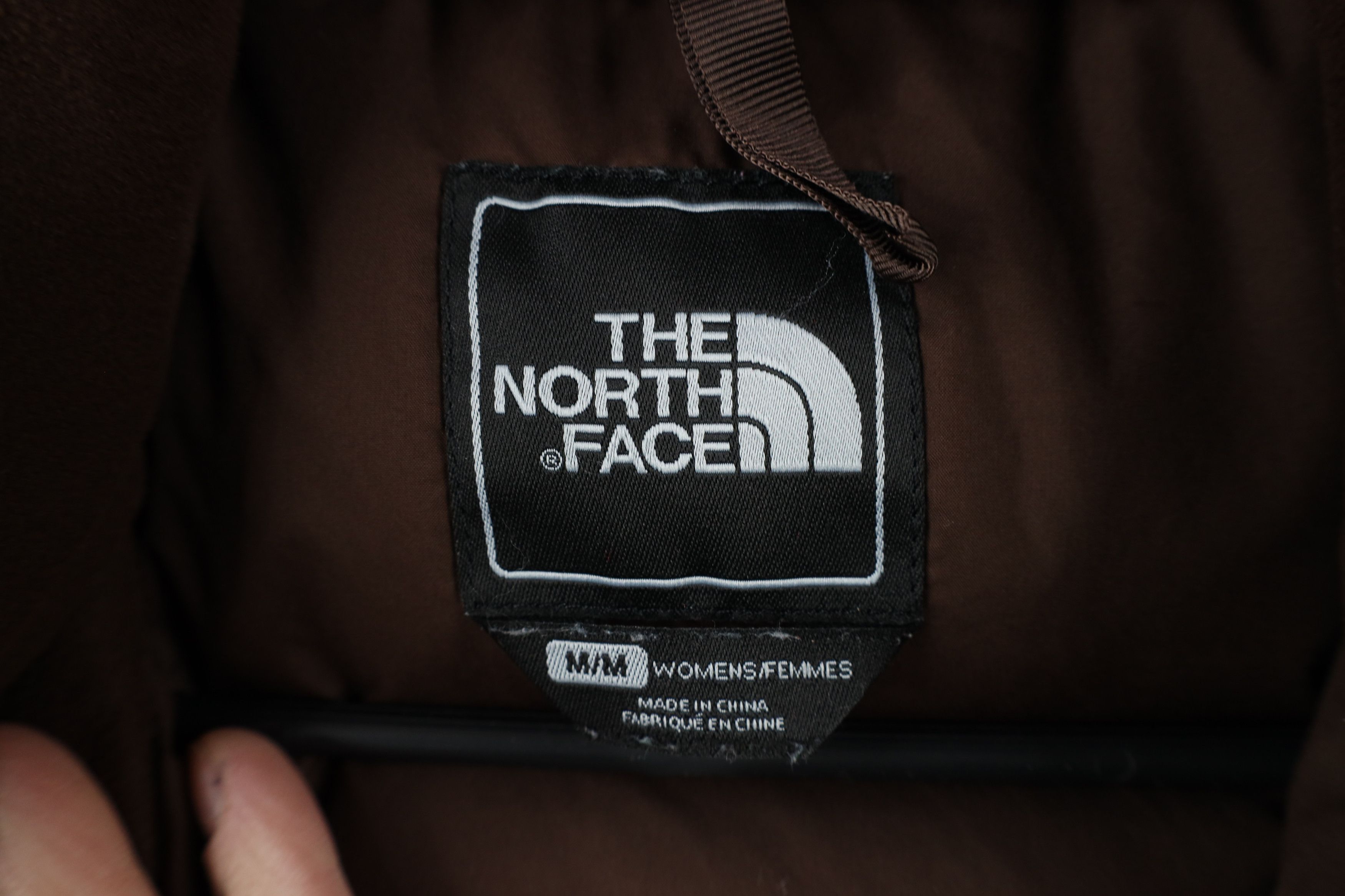 The North Face × Vintage Vintage The North Face Fill Nuptse Puffer Vest Jacket Brown Size M / US 6-8 / IT 42-44 - 9 Thumbnail