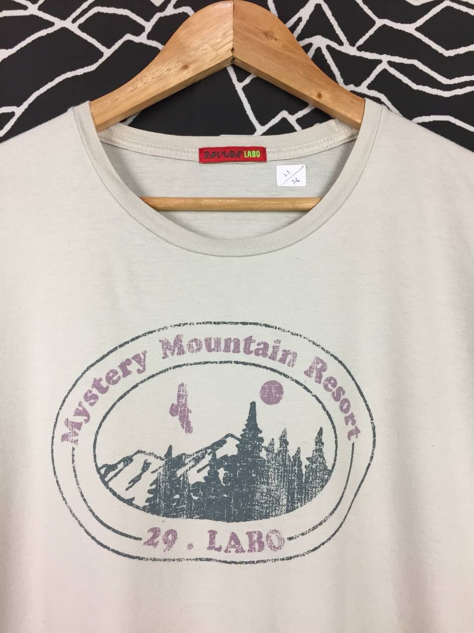 Japanese Brand 291295 Homme LABO Mystery Mountain Resort Tee Size US L / EU 52-54 / 3 - 3 Thumbnail