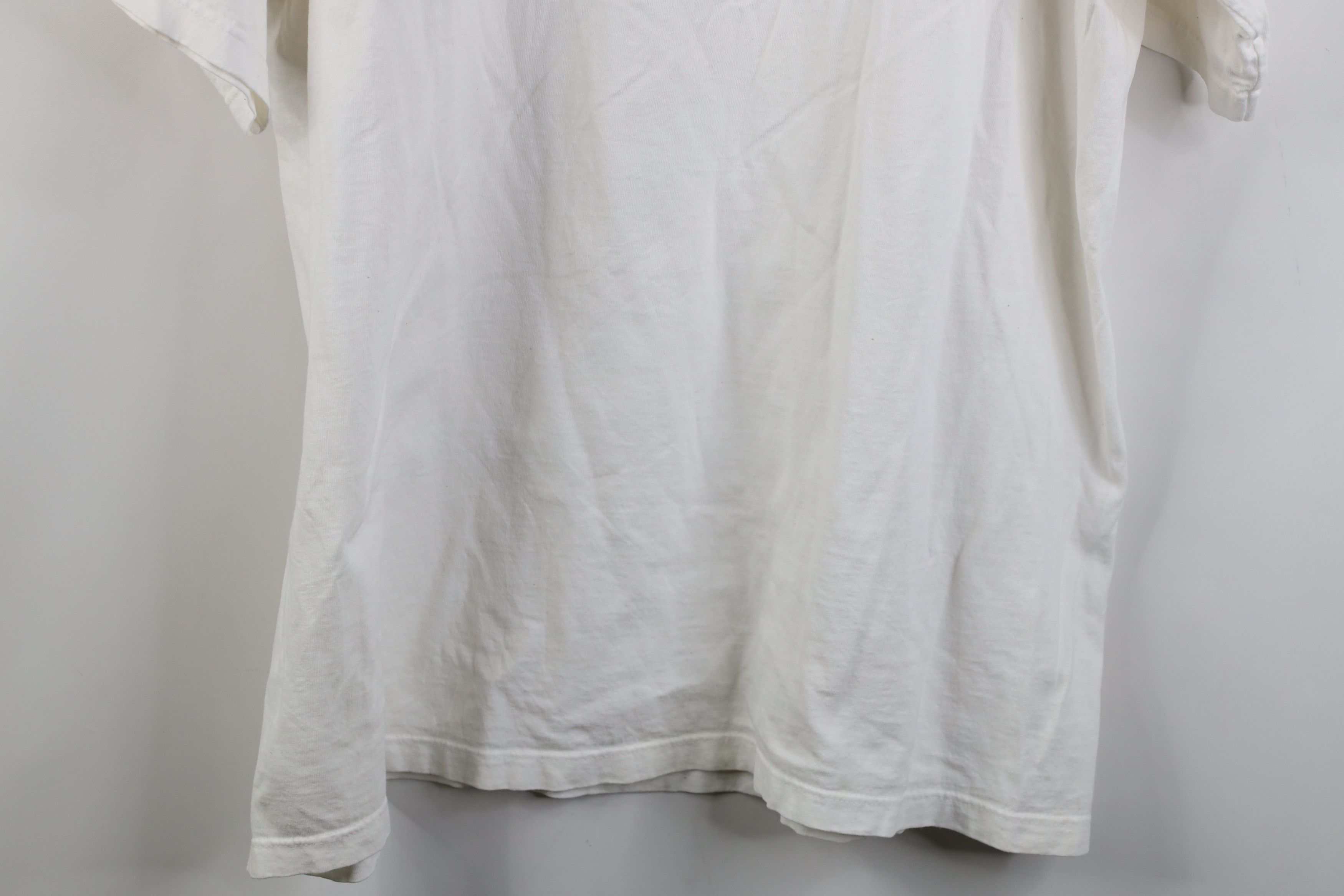 Nike Vintage 90s Nike Scott Center Swoosh V-Neck T-Shirt USA Size US XL / EU 56 / 4 - 13 Thumbnail