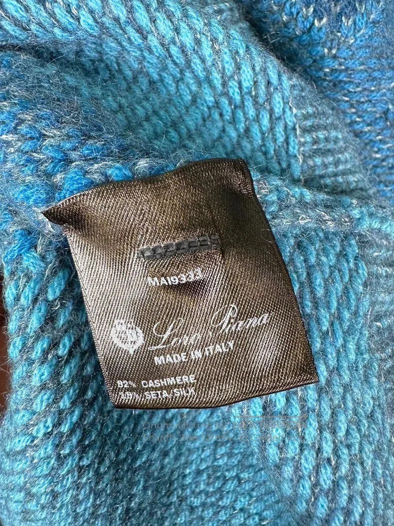 Loro Piana Loro Piana Thick Cashmere Silk Sweater. Size US L / EU 52-54 / 3 - 6 Thumbnail