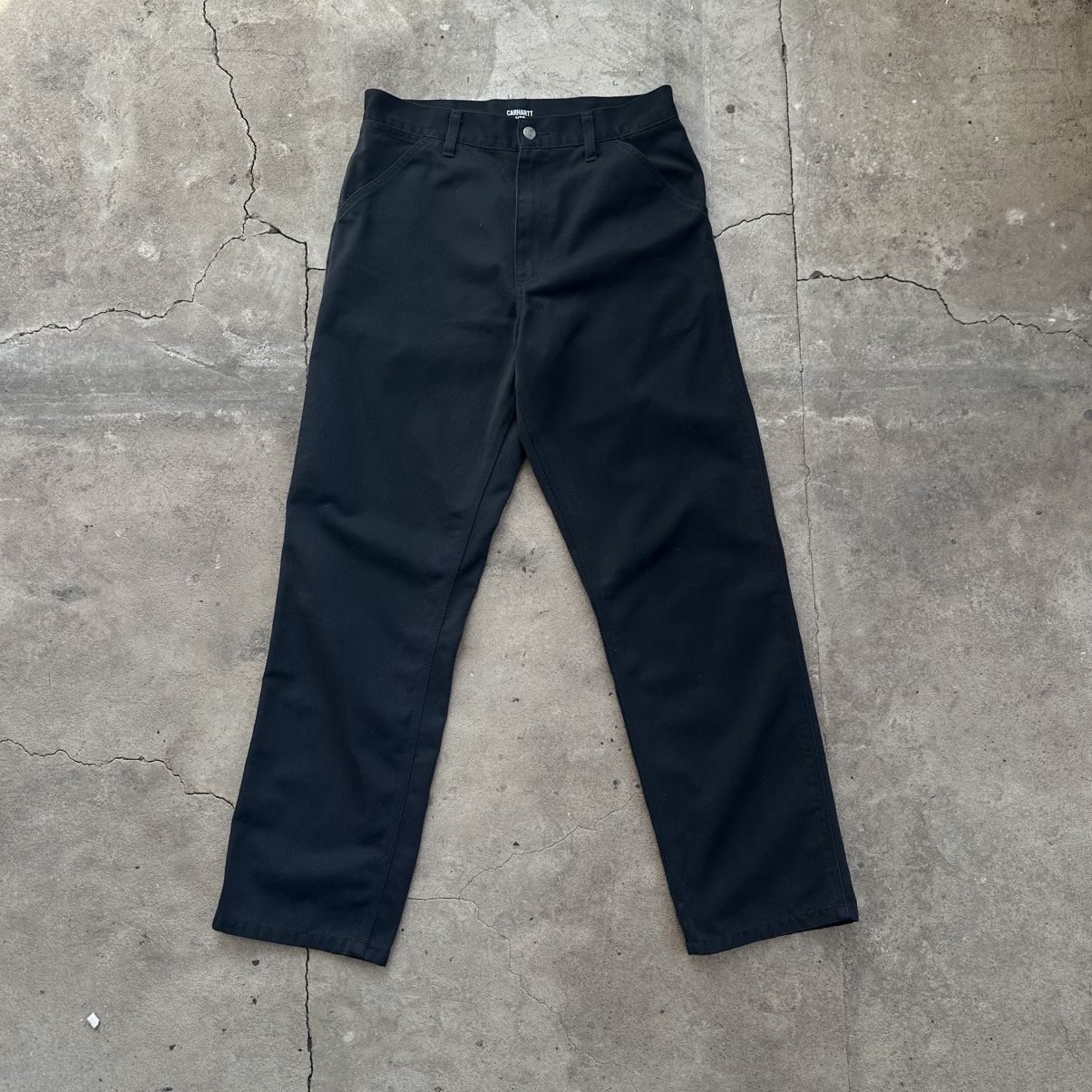 Carhartt Wip Carhartt simple pants loose fit baggy vintage Size US 30 / EU 46 - 2 Thumbnail