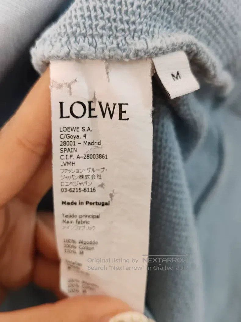 Loewe Loewe Embroidered logo sweatshirt Size M / US 6-8 / IT 42-44 - 4 Thumbnail