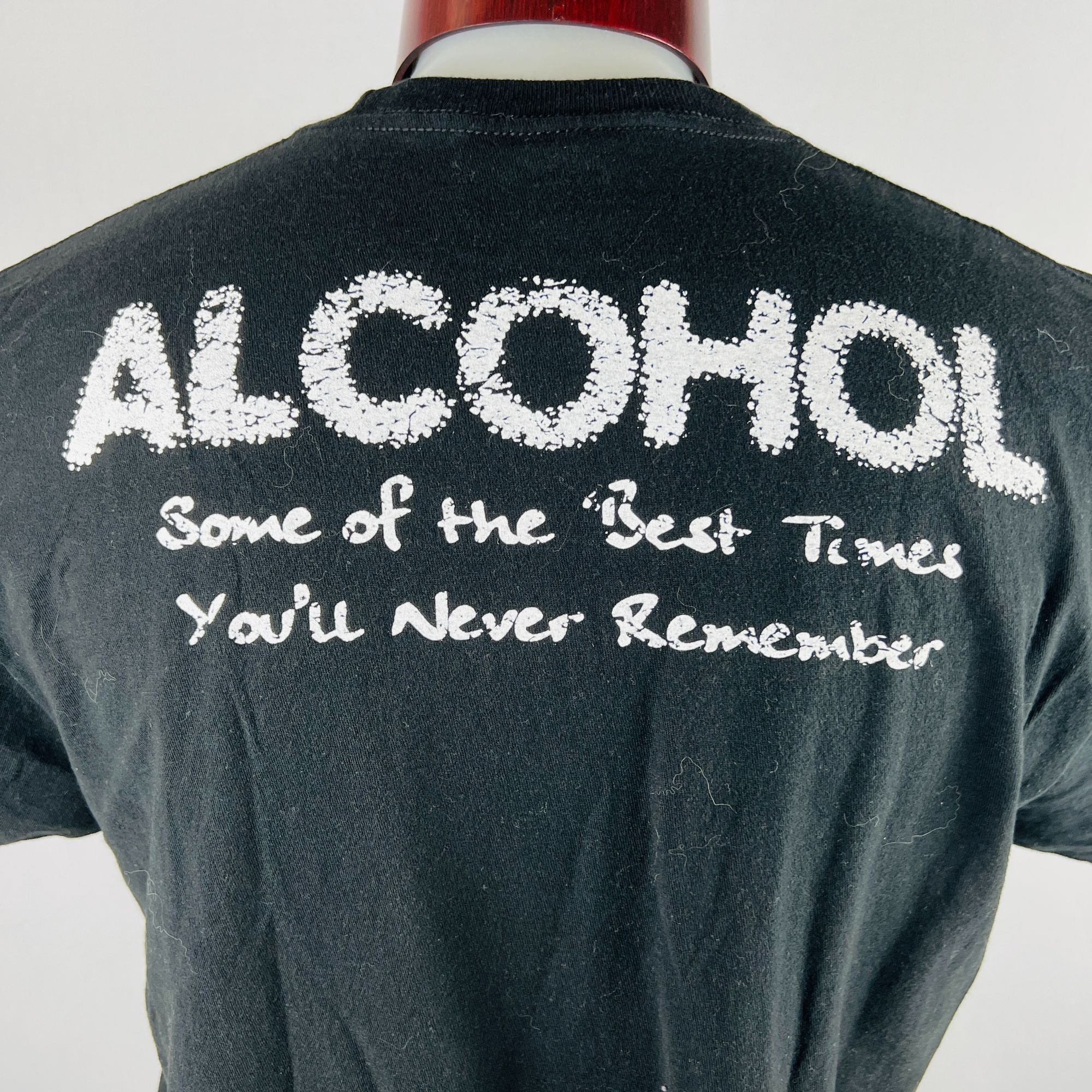 Tultex Brad Paisley ALCOHOL Beat This Winter Tour Concert XL T-Shir Size US XL / EU 56 / 4 - 4 Thumbnail