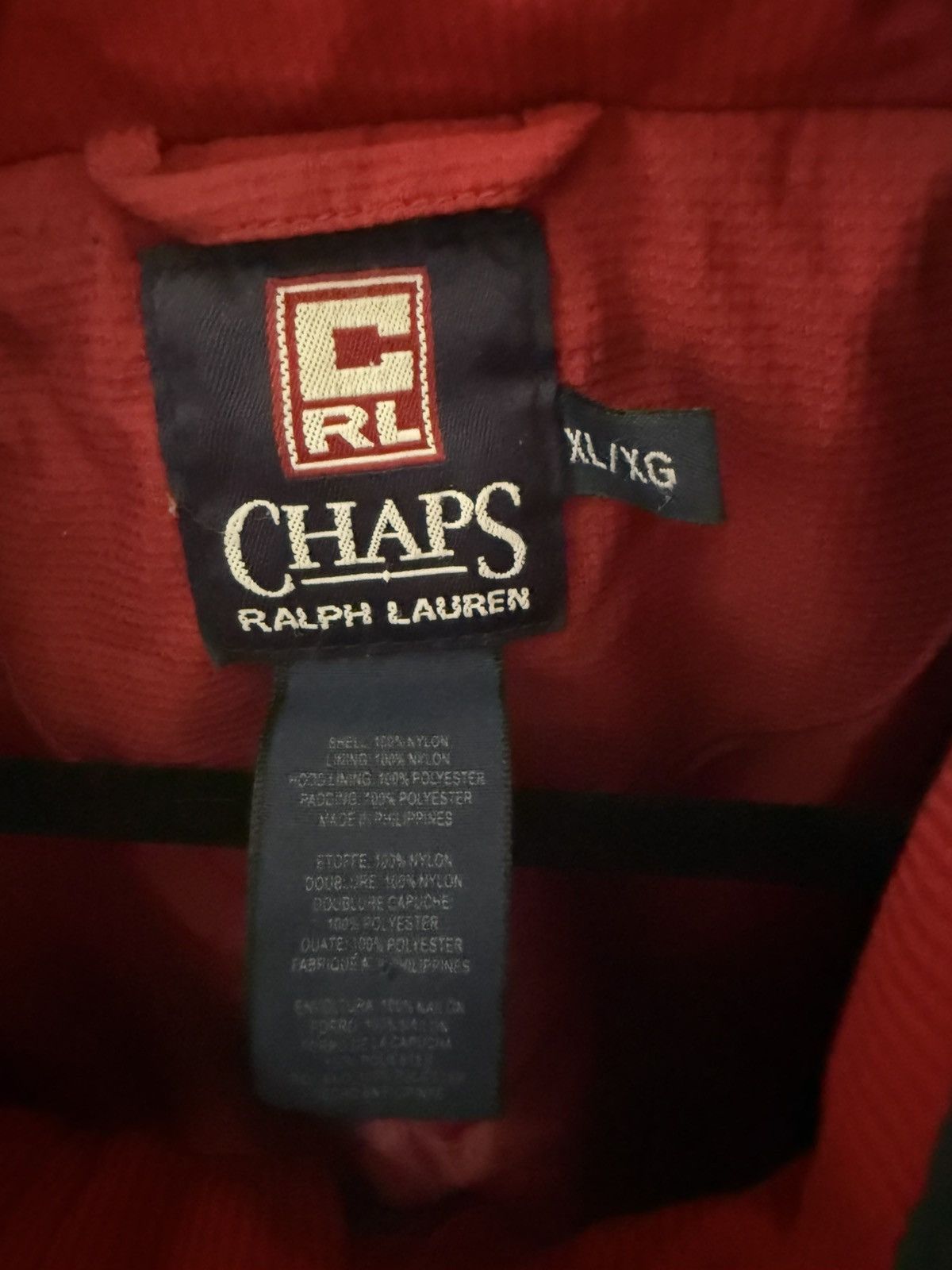 Chaps Ralph Lauren Chaps Ralph Lauren Puffer Jacket Size US XL / EU 56 / 4 - 2 Thumbnail