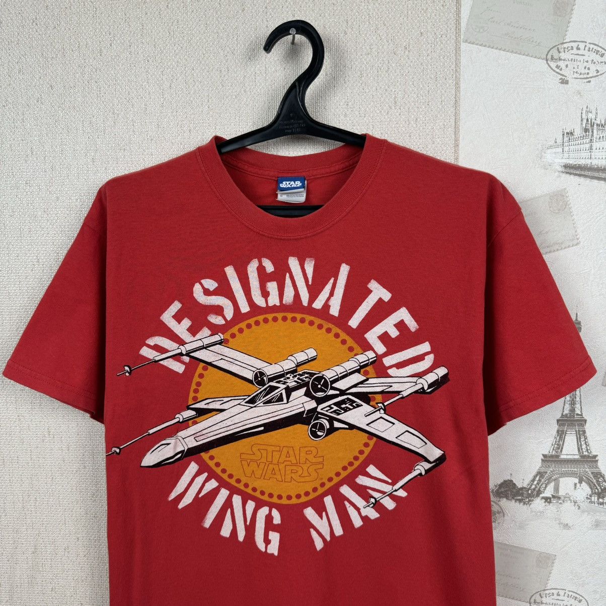 Star Wars Vintage Star Wars T shirt Resignated Wing Man X Wing Red L Size US L / EU 52-54 / 3 - 9 Thumbnail