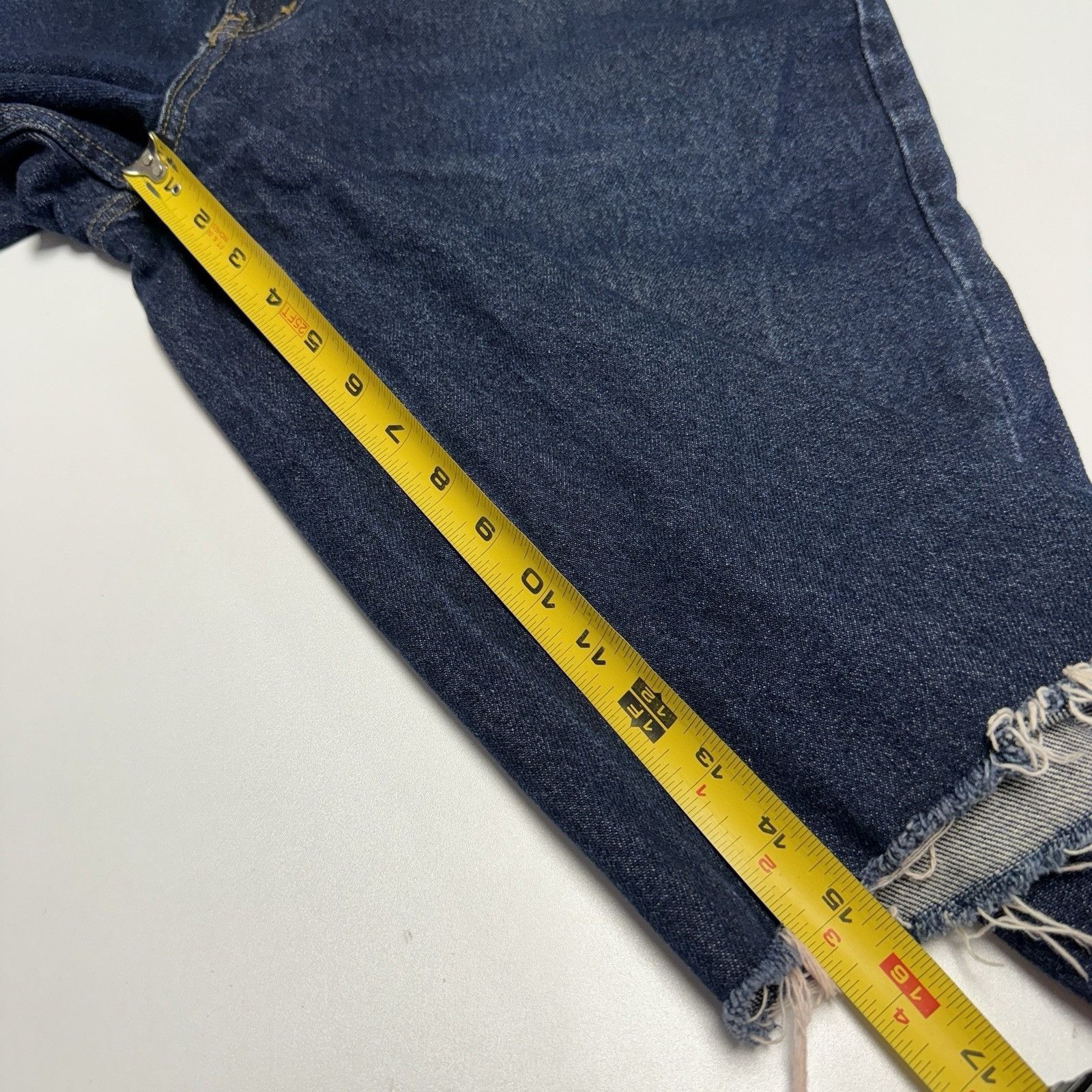 Anchor Blue Vintage Anchor Blue Huge Baggy Jean Shorts Mens 36 (32x15) Size US 36 / EU 52 - 11 Thumbnail