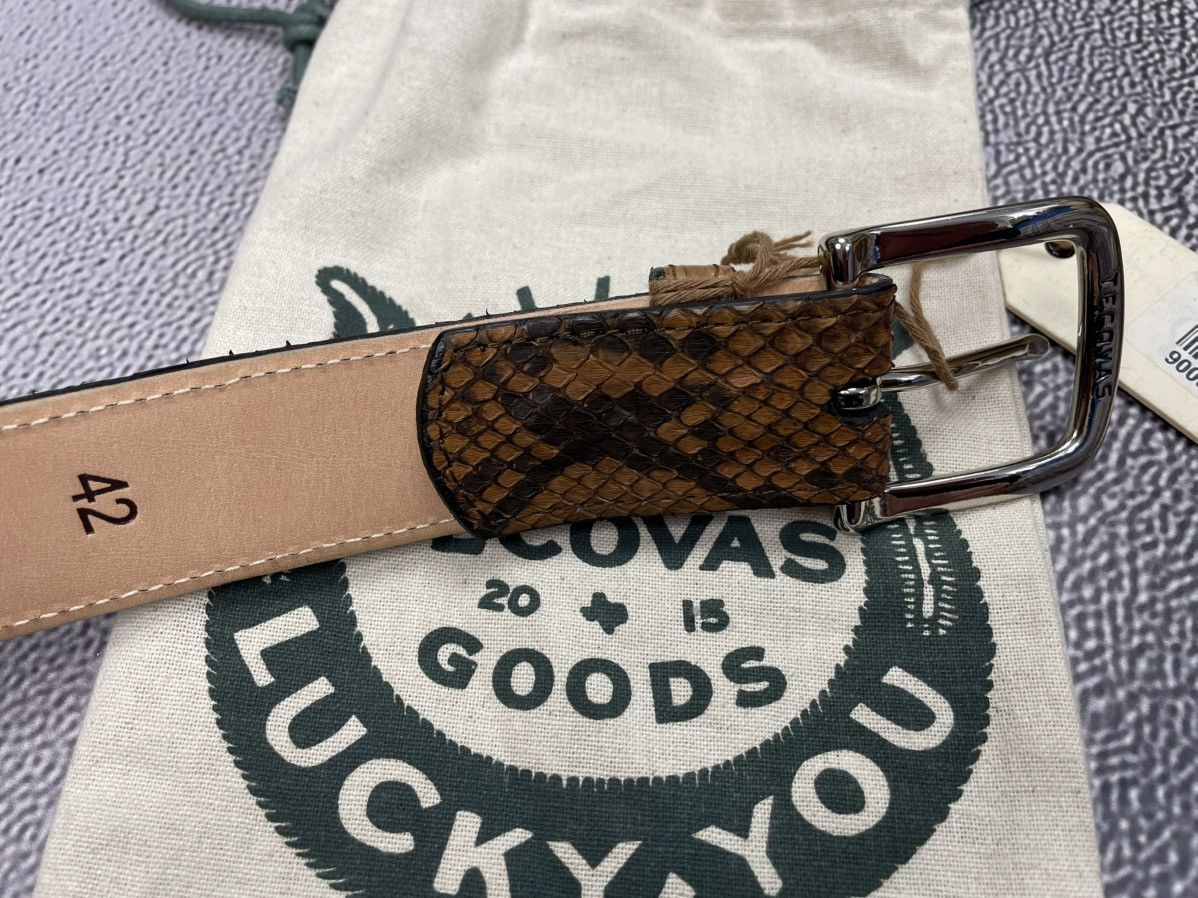 Other × Tecovas New Tecovas Men Brown Genuine Leather Belt Size 42 With Bag Size 42 - 6 Thumbnail