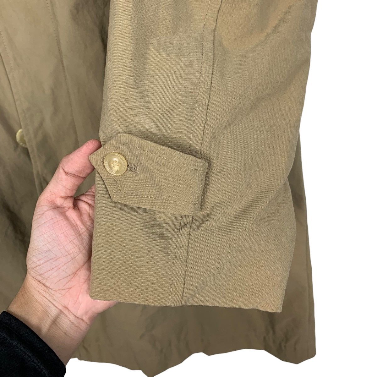 Japanese Brand Orcival Nylon Trench Coat Size US M / EU 48-50 / 2 - 14 Thumbnail