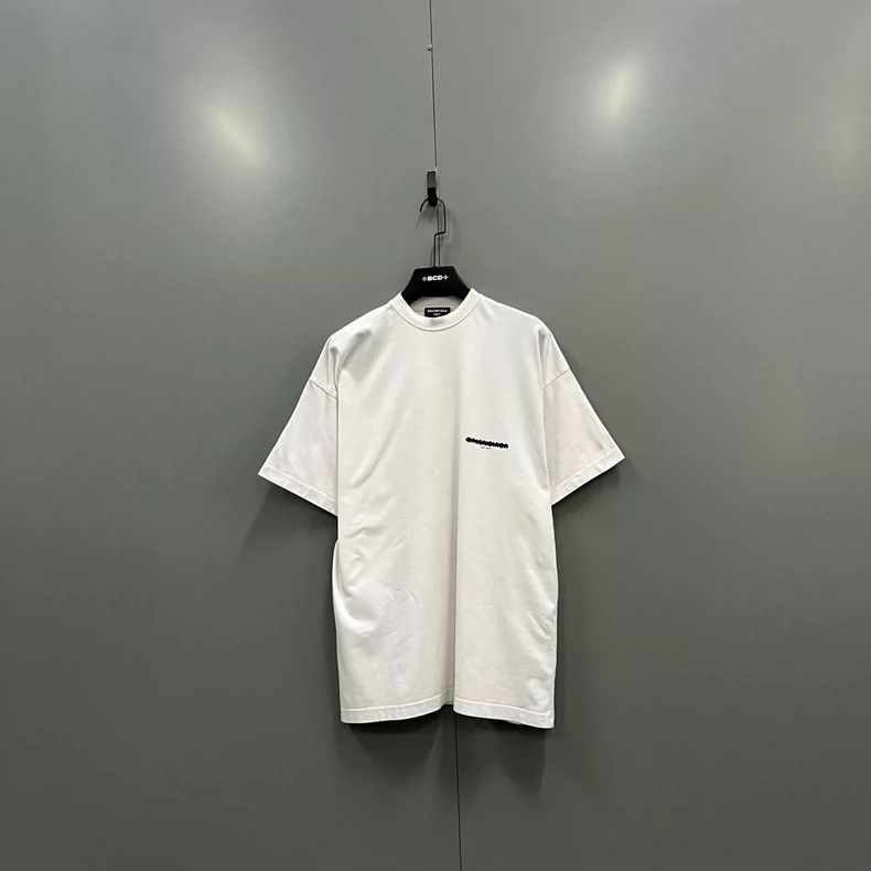 Balenciaga Balenciaga Smudged letter logo short-sleeved Size US S / EU 44-46 / 1 - 1 Thumbnail