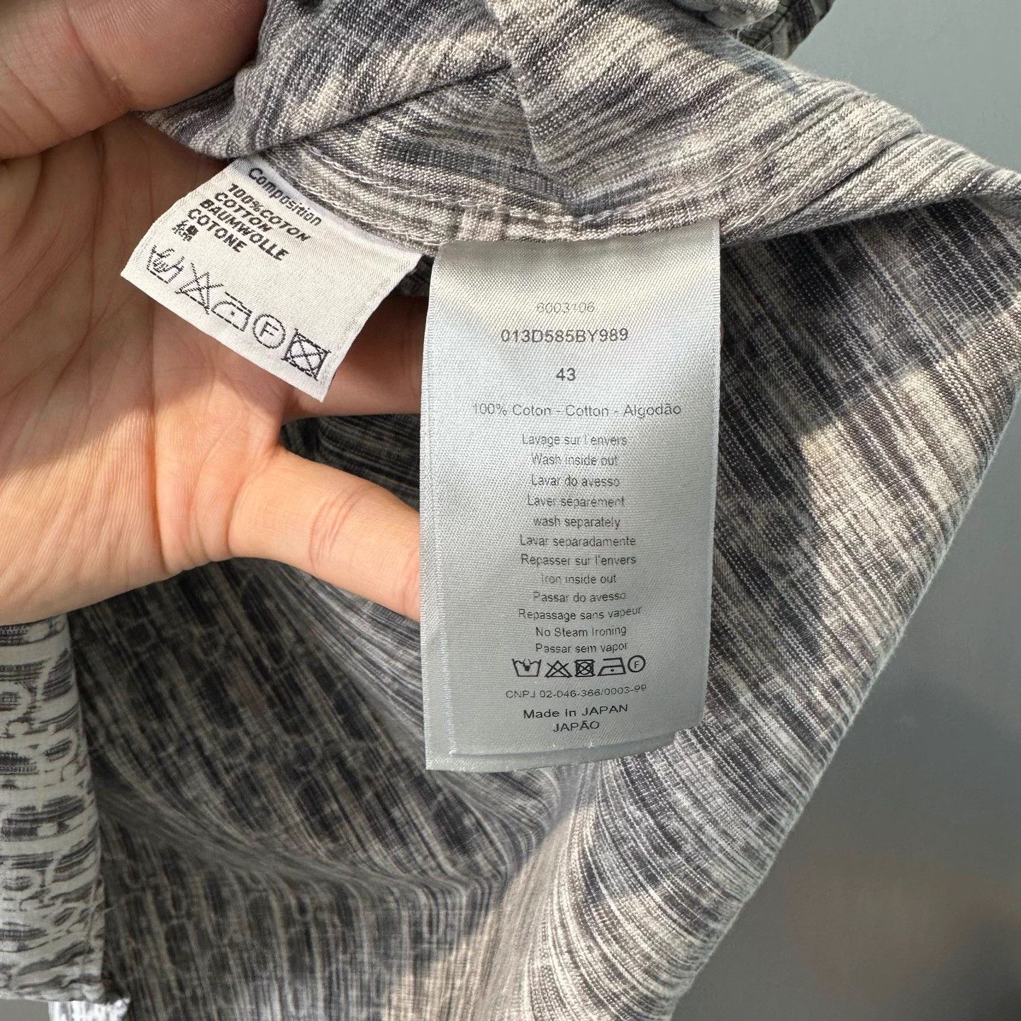 Dior DIOR 25SS AOP Chest Pocket LS Shirt 43 Size US S / EU 44-46 / 1 - 6 Thumbnail