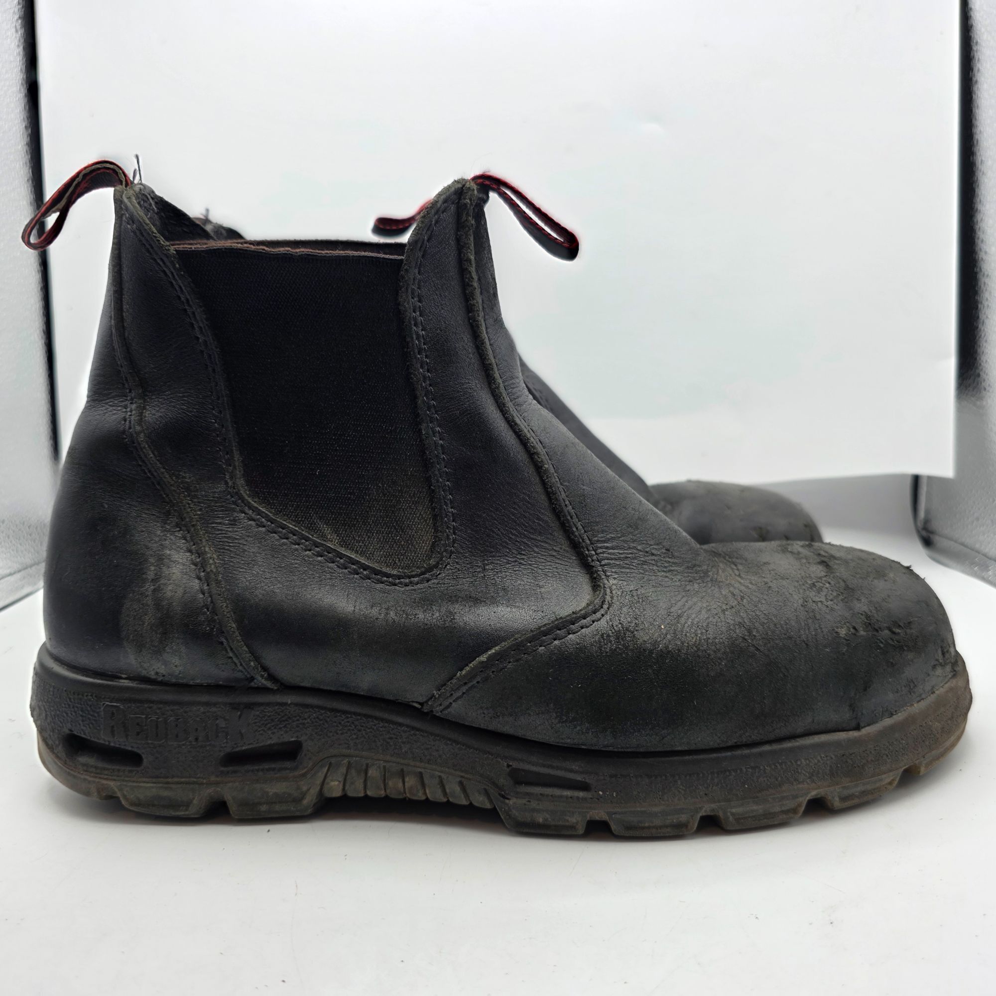 Other Redback Easy Escape Mens Size 9.5 Black Oil Kip Elastic Side Size US 9.5 / EU 42-43 - 13 Thumbnail