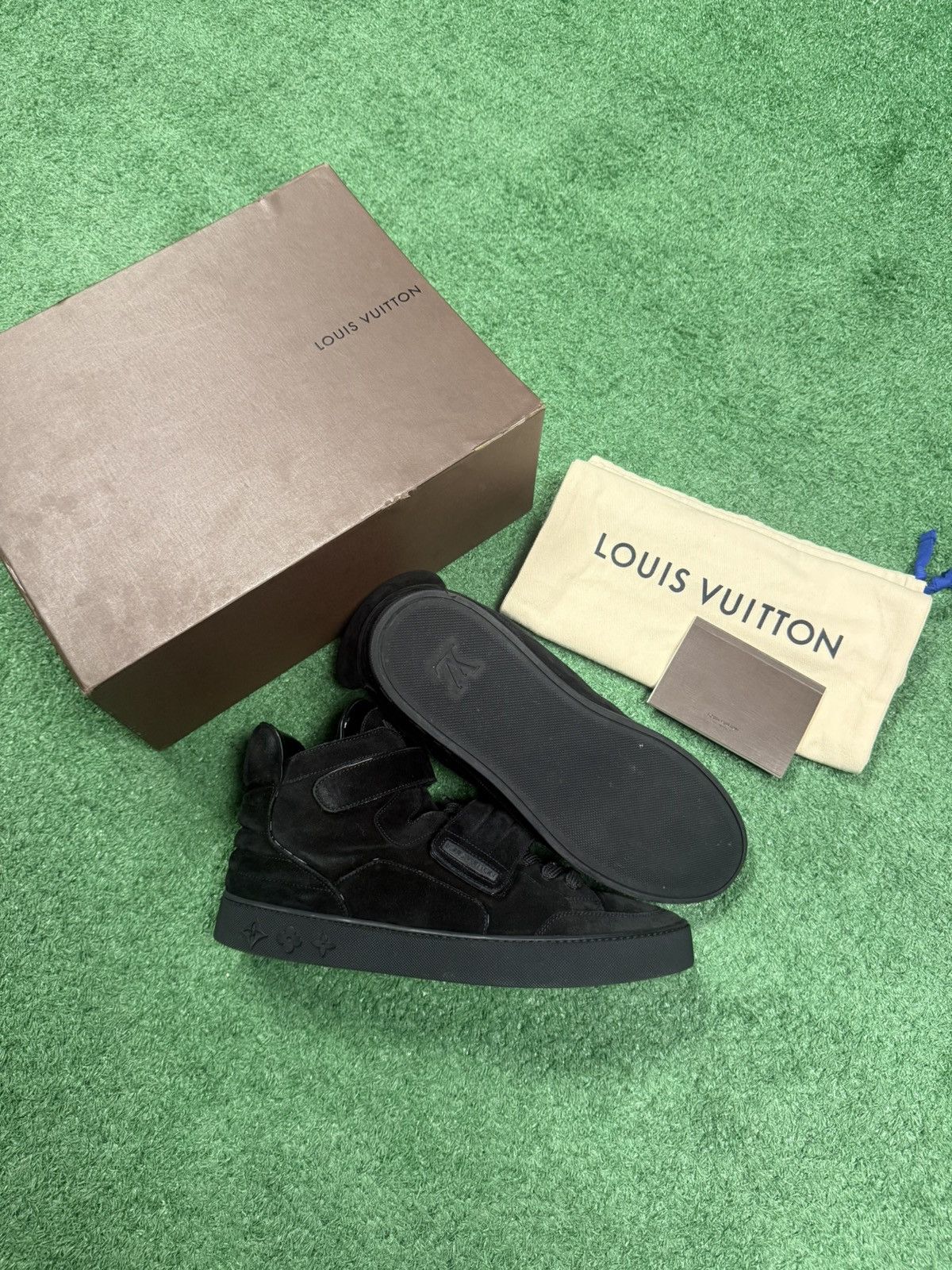 Kanye West × Louis Vuitton 🏴GRAIL🏴 Louis Vuitton Jasper sz 10.5 Size US 10.5 / EU 43-44 - 1 Thumbnail