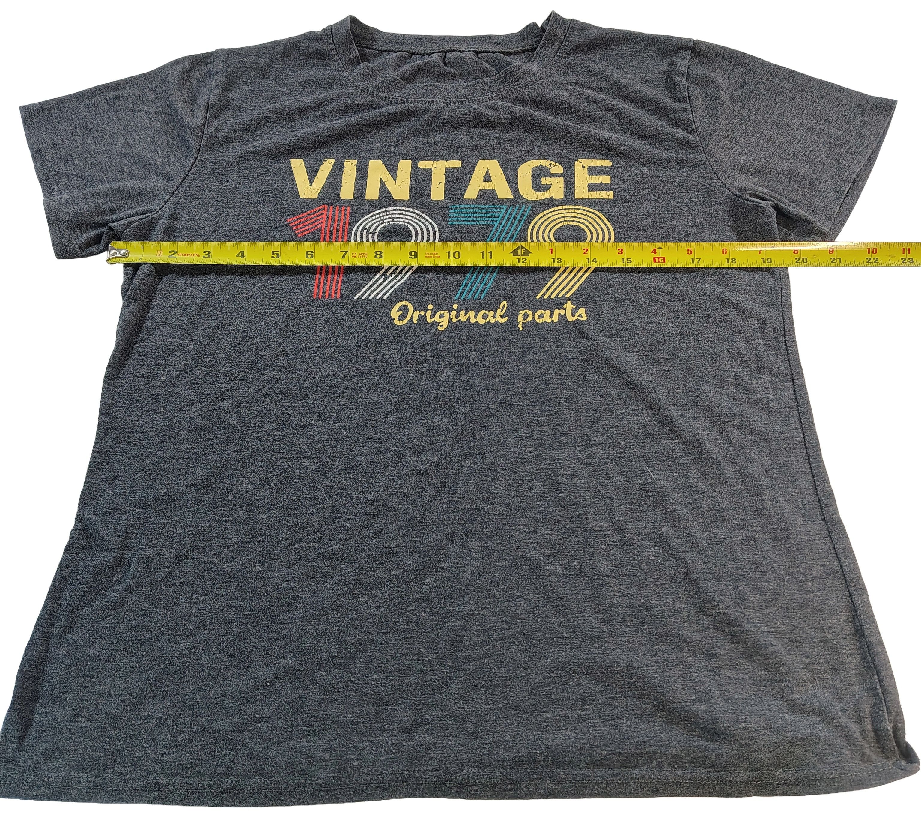 Other Men's Medium "Vintage 1979 Original Parts" Graphic T-Shirt Size US M / EU 48-50 / 2 - 3 Thumbnail