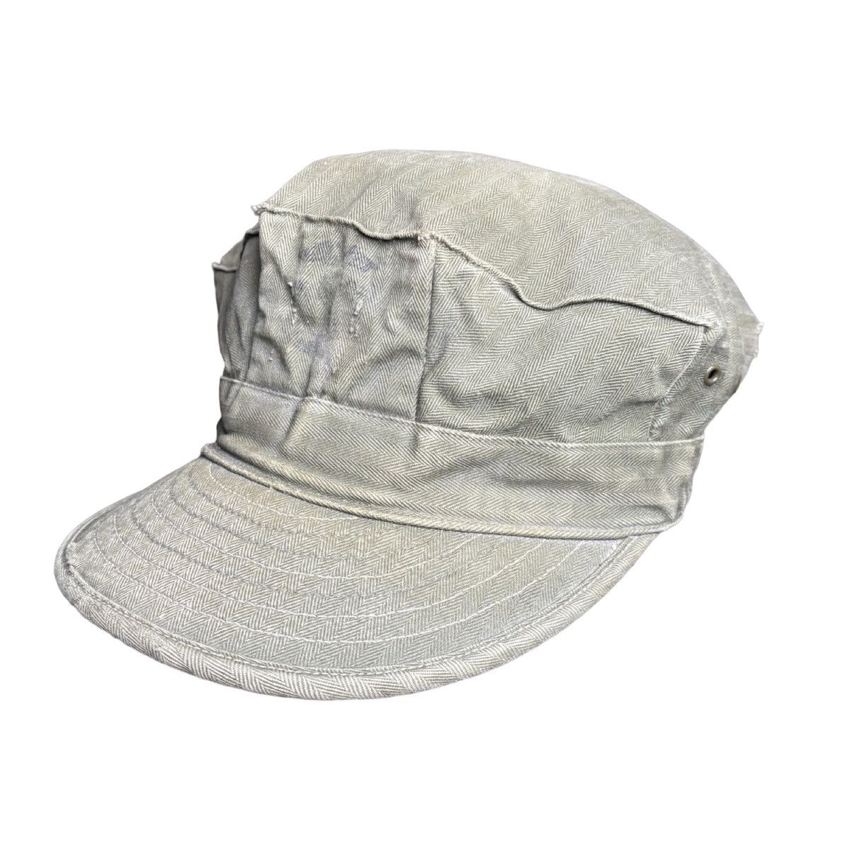 Other US Army WW2 OD HBT Field Cap Combat Fatigue Hat Herringbone | Grailed