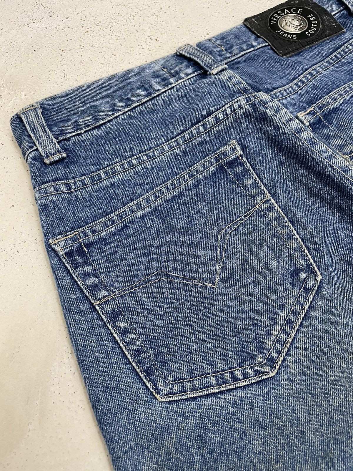Versace Jeans Couture × Vintage Vintage Ittiere Versace Jeans Couture Luxury Denim Size US 28 / EU 44 - 20 Thumbnail