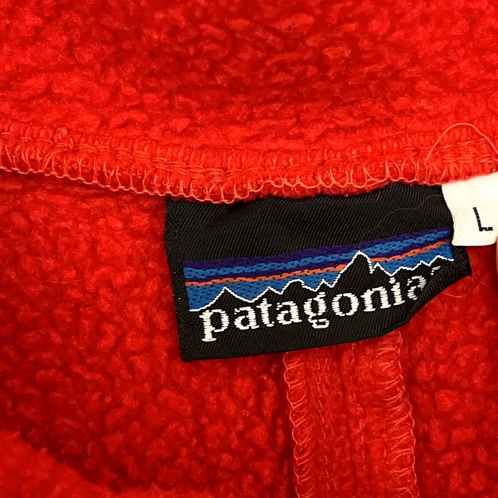 Patagonia VINTAGE Patagonia Synchilla Pullover T Fleece Mens L Red Size US L / EU 52-54 / 3 - 3 Thumbnail