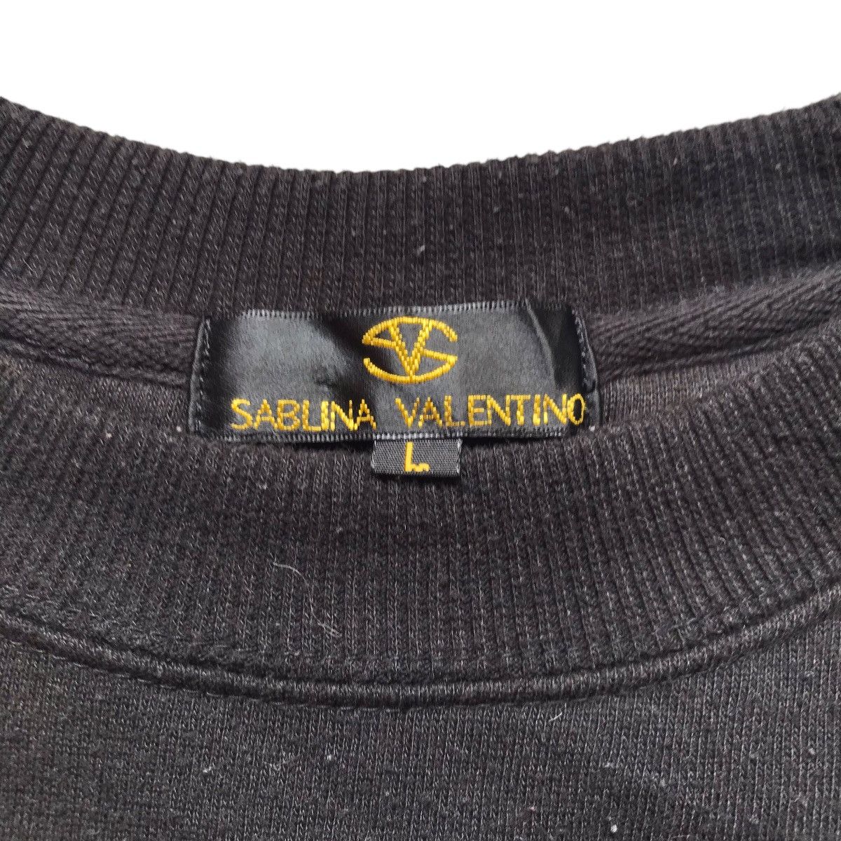 Japanese Brand × Valentino × Vintage Vintage Sablina Valentino Single Pocket Crewneck Size US L / EU 52-54 / 3 - 5 Thumbnail