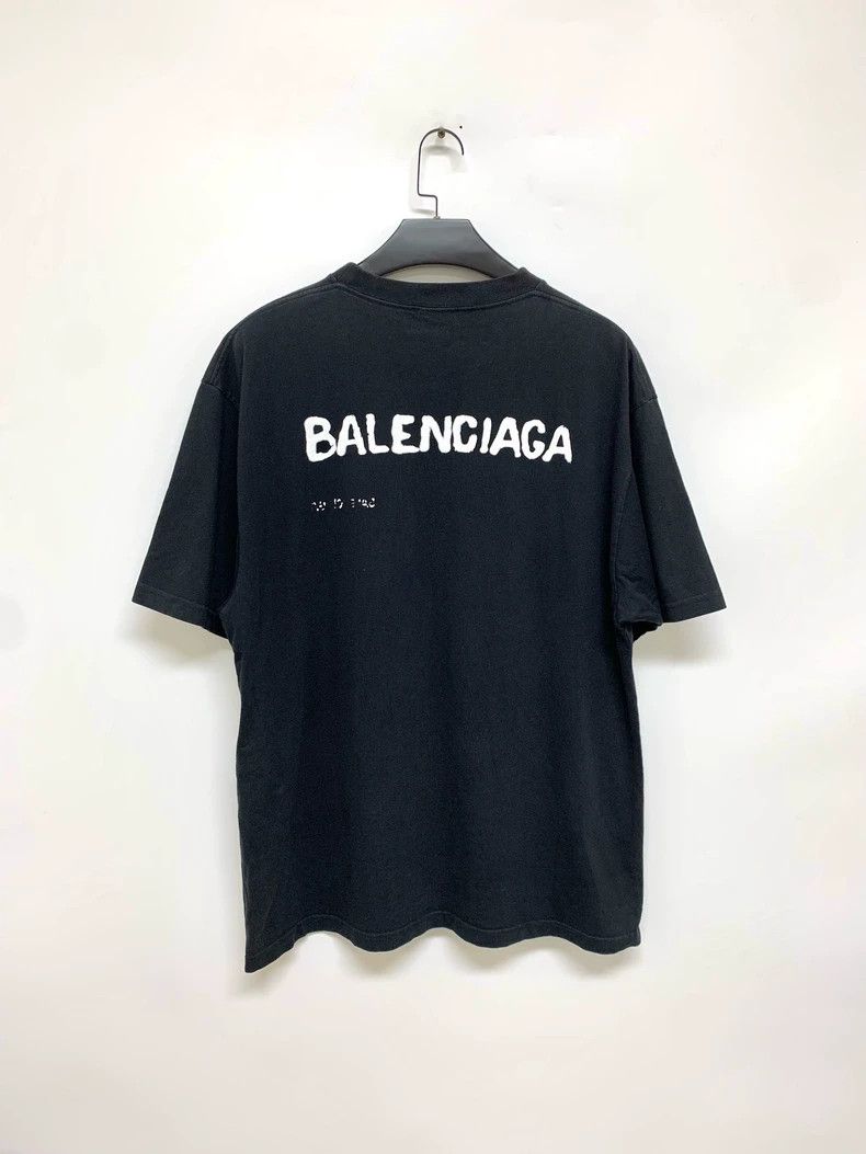 Balenciaga Balenciaga Graffiti Shadow Short Sleeve Size US M / EU 48-50 / 2 - 8 Thumbnail