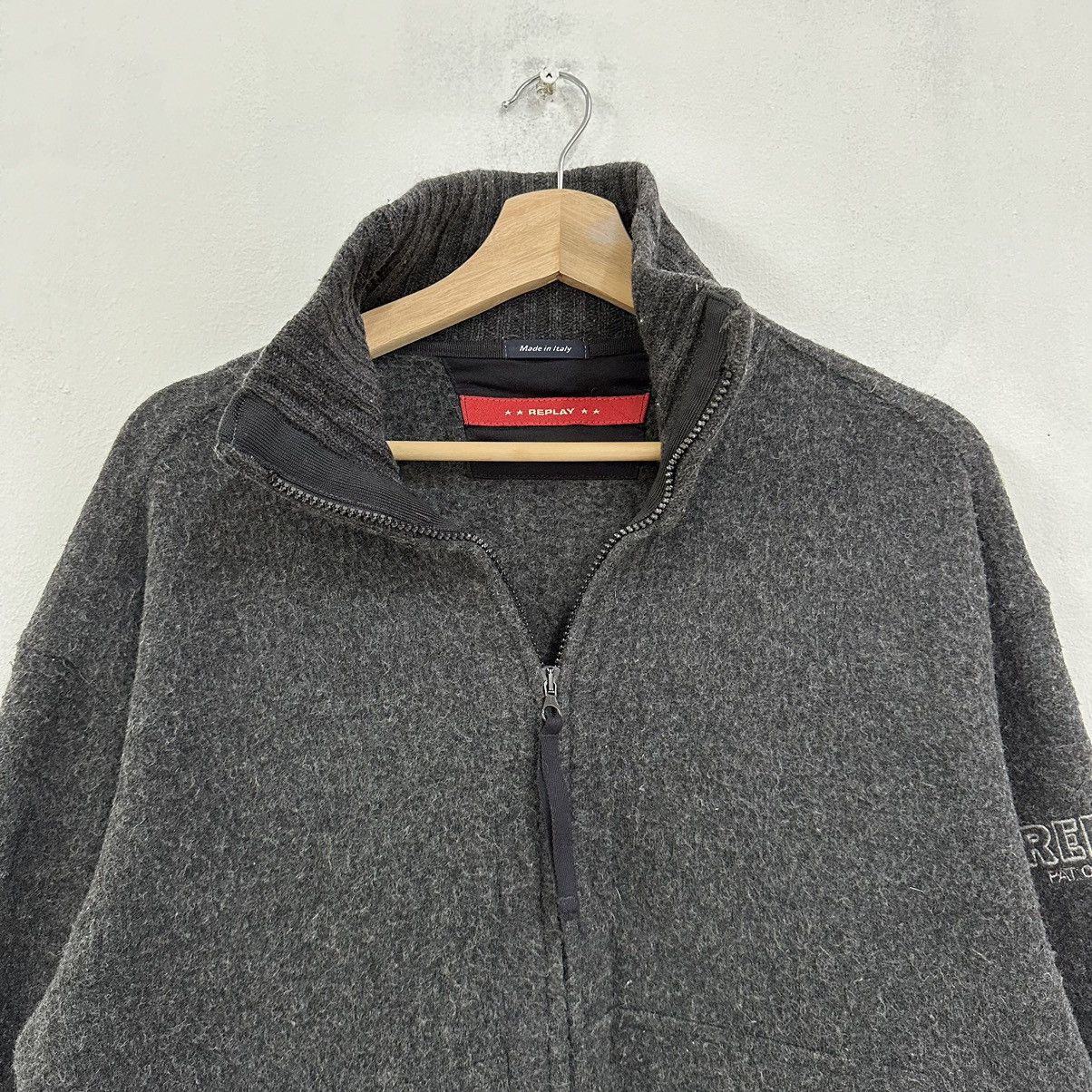 Japanese Brand × Vintage Vintage Replay Italy Sweater Zipper Ups Pat Off EU Size US XL / EU 56 / 4 - 2 Thumbnail