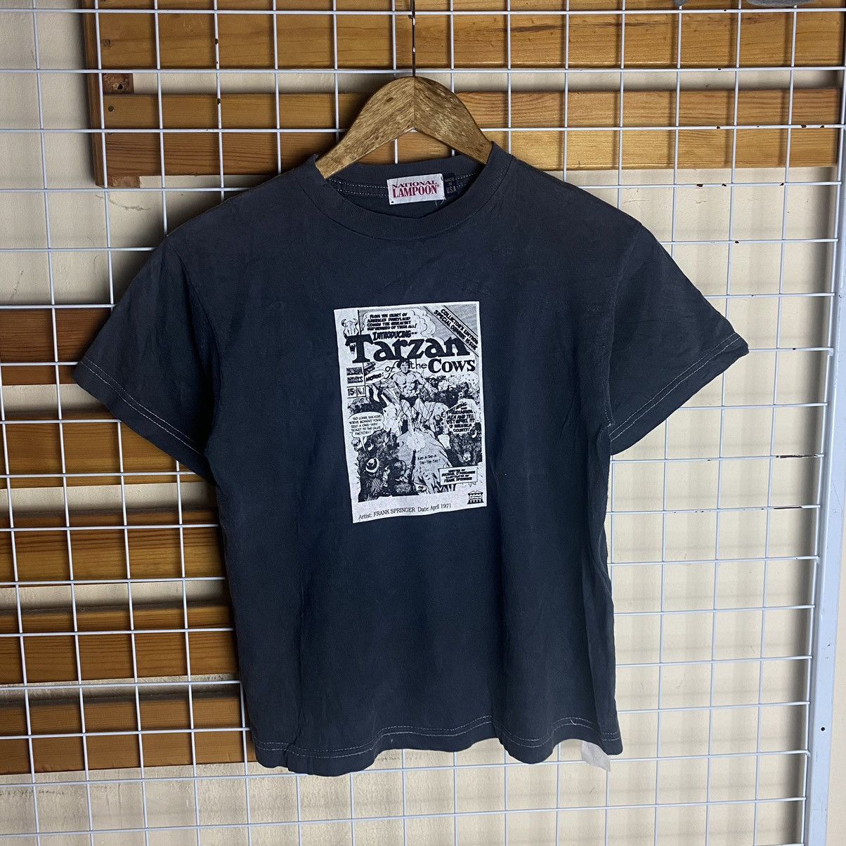 Vintage Vintage‼️ National Lampoon’s Tarzan Of The Cows T-Shirt Size US XS / EU 42 / 0 - 1 Thumbnail