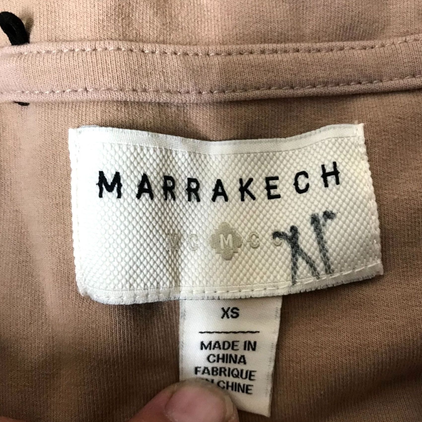 Vintage MARRAKECH Womens XS MAUVE QUILTED ASYMMETRICAL JACKET COAT, Zip, Regular, Basic Jacket, Outer Shell Material SEE TAG, Mauve, Hus? Size XS / US 0-2 / IT 36-38 - 7 Thumbnail