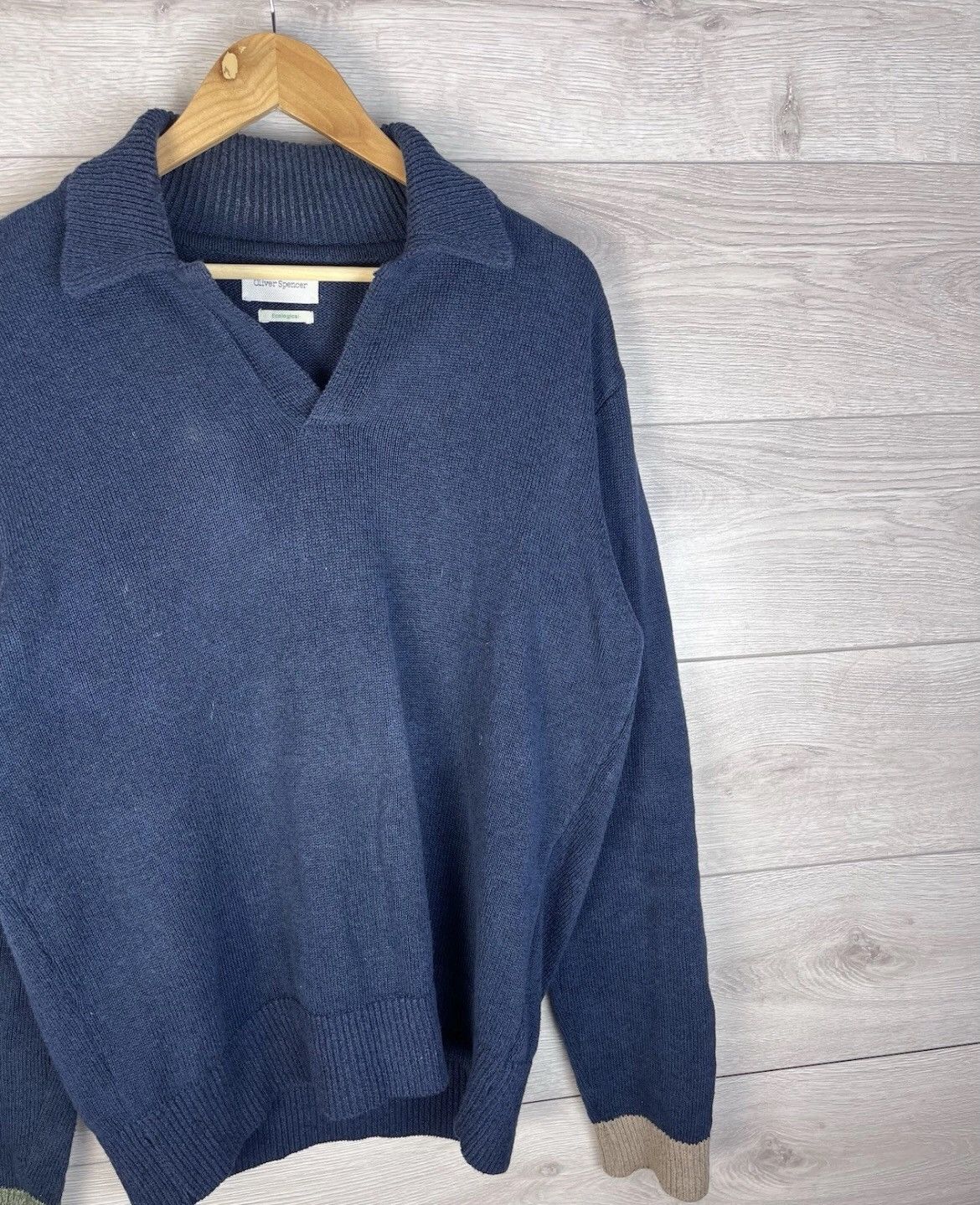 Oliver Spencer Vintage men’s sweater Oliver Spencer ecological size L Size US L / EU 52-54 / 3 - 3 Thumbnail