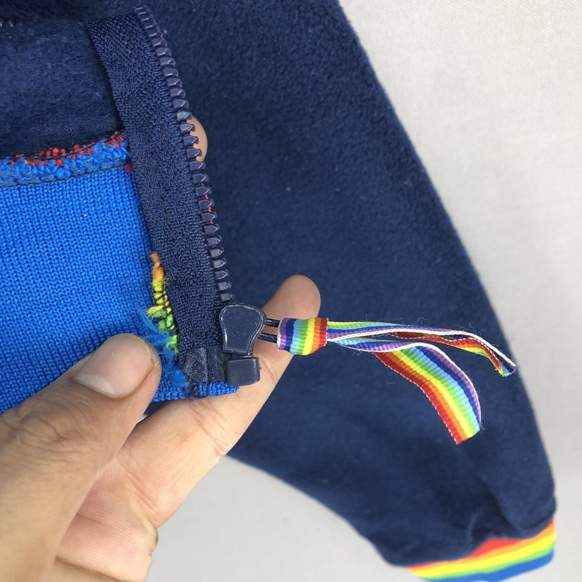 Japanese Brand Rainbow Pride Hoodie Fleece Jacket Size US S / EU 44-46 / 1 - 5 Thumbnail