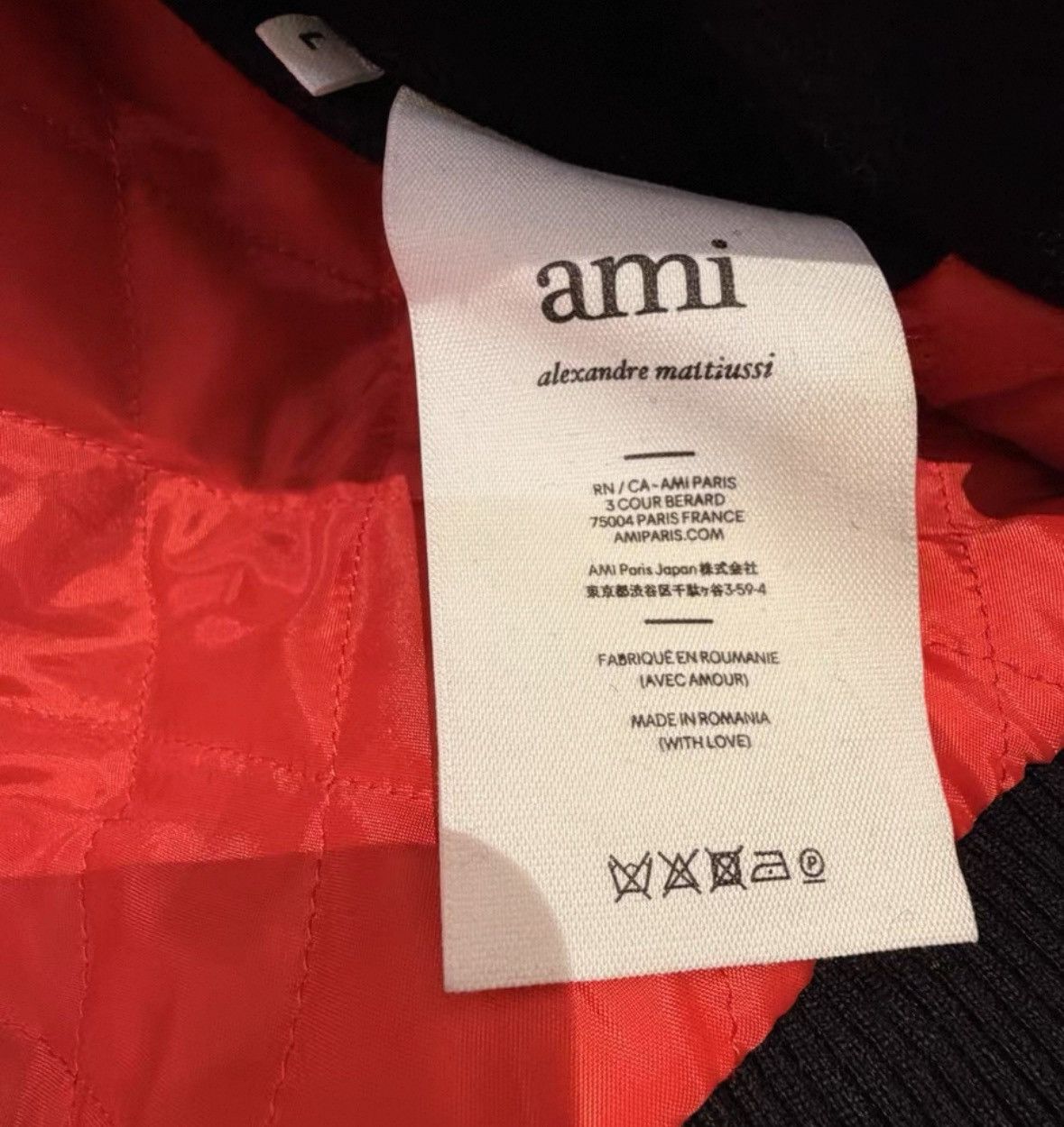 AMI AMI Paris Color Block Logo Jacket -2507 Size US L / EU 52-54 / 3 - 5 Thumbnail